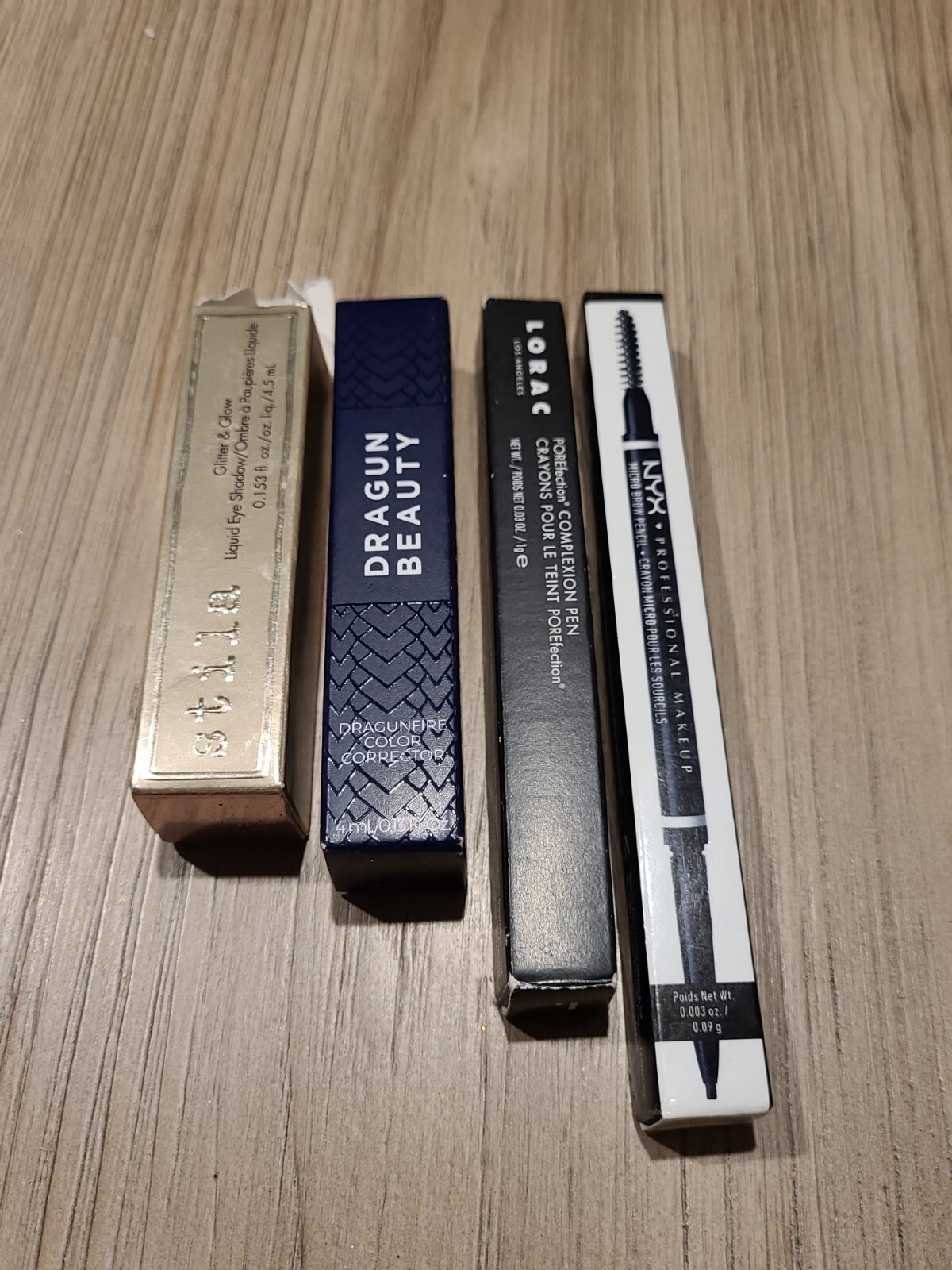 Mixed Beauty Makeup Lot Of 4 Lorac, Stila, Dragun Beauty, NYC