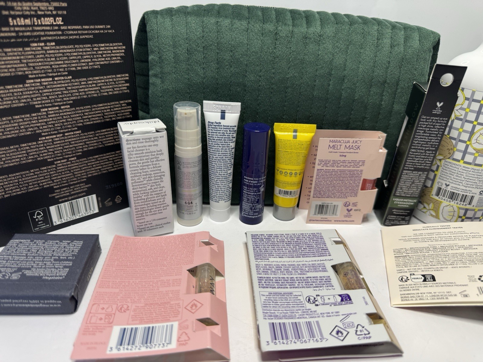 Luxury Beauty Bundle Skincare Makeup 15pcs Lot Beekman Tarte ELF Dermalogica