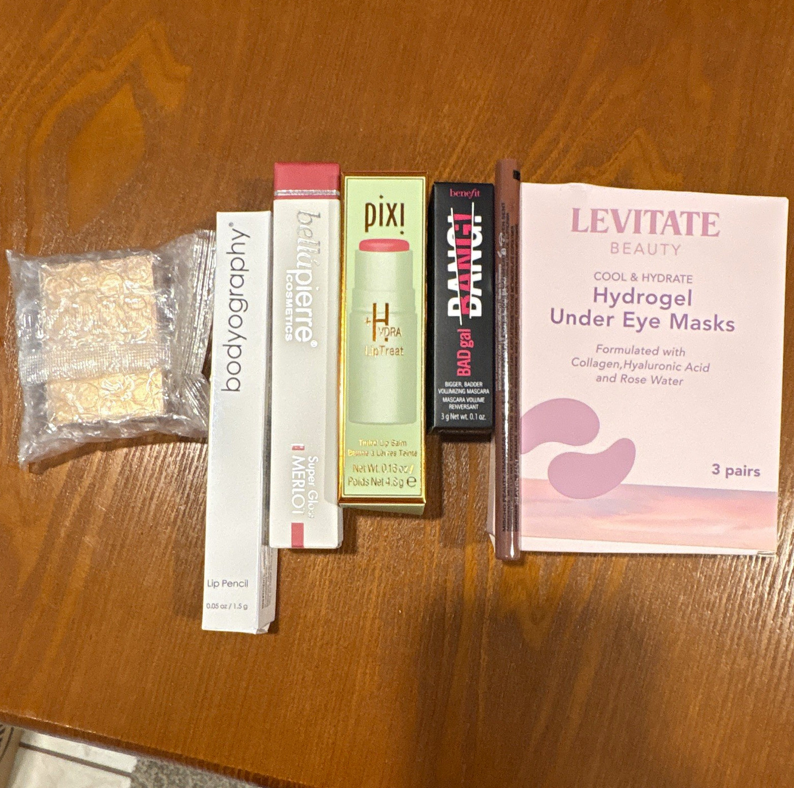 Mixed Brands Travel Size Makeup Lot Benefit BADgal BANG Pixi Hydra LipTreat