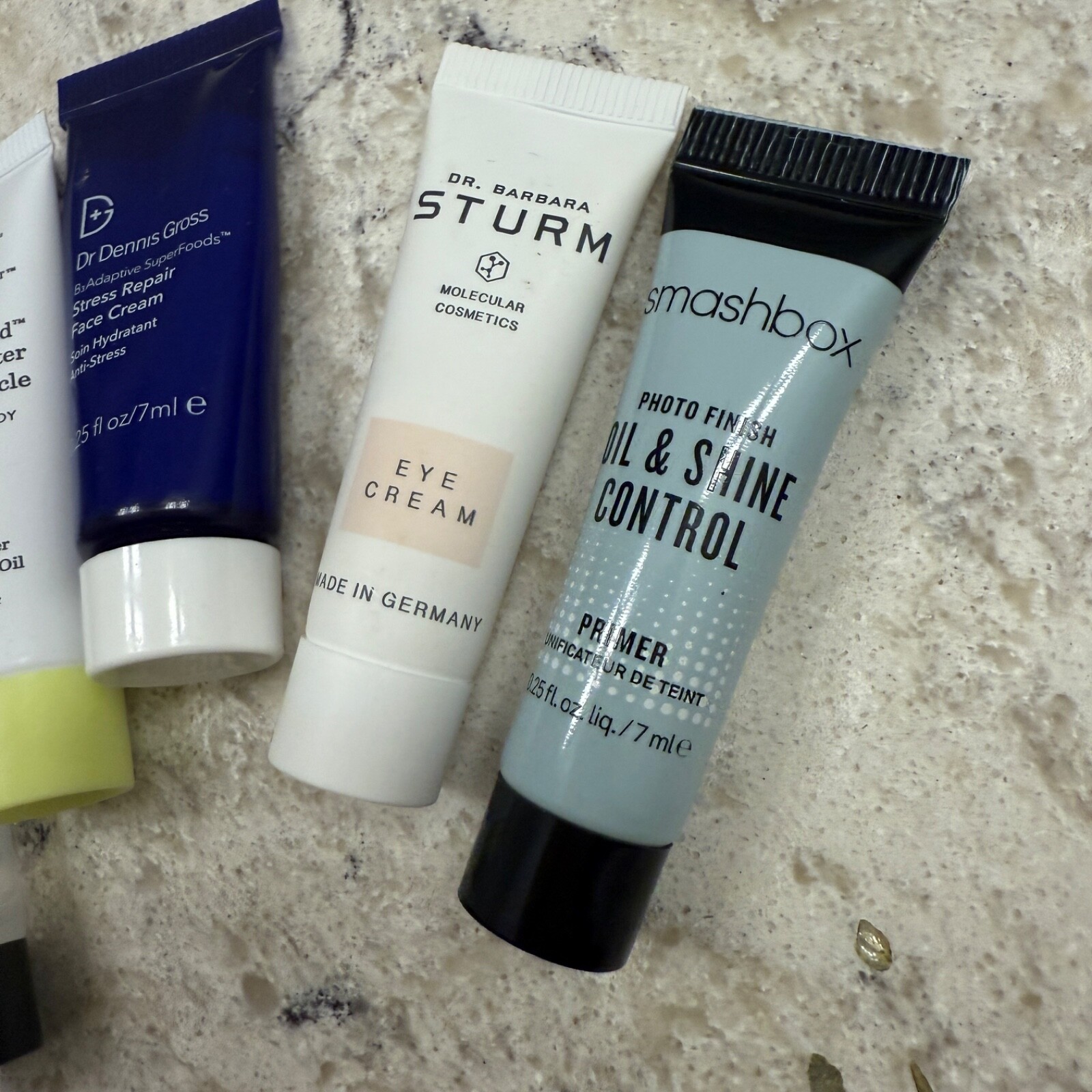 Bundle of sample size make up skin care