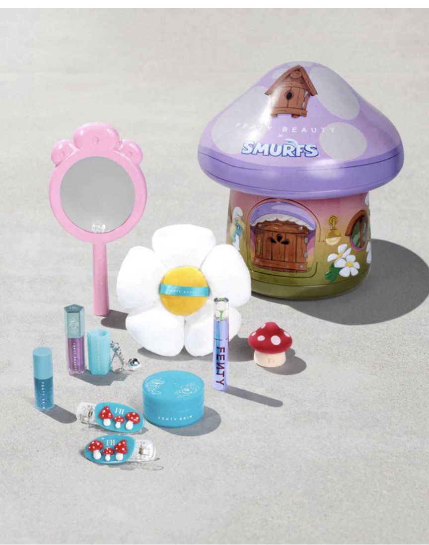 FENTY BEAUTY SMURFETTE-INSPIRED COLLECTION TIN Smurf tin. Last one available!