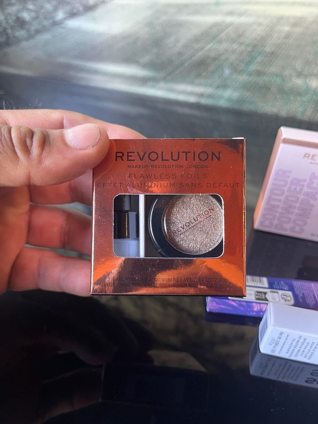 Makeup Revolution Beauty Bundle 6 Pc Contour Powder Brow Soap Eyeliner Makeup
