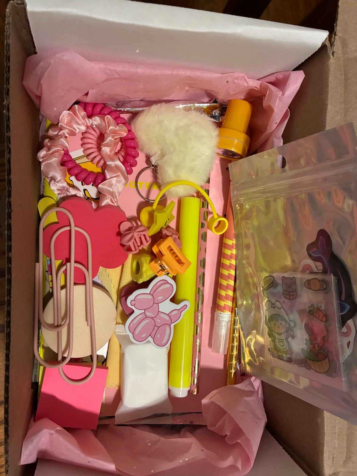 Mystery Scoop Box Stationery & Beauty Accessories Surprise Gift Bag