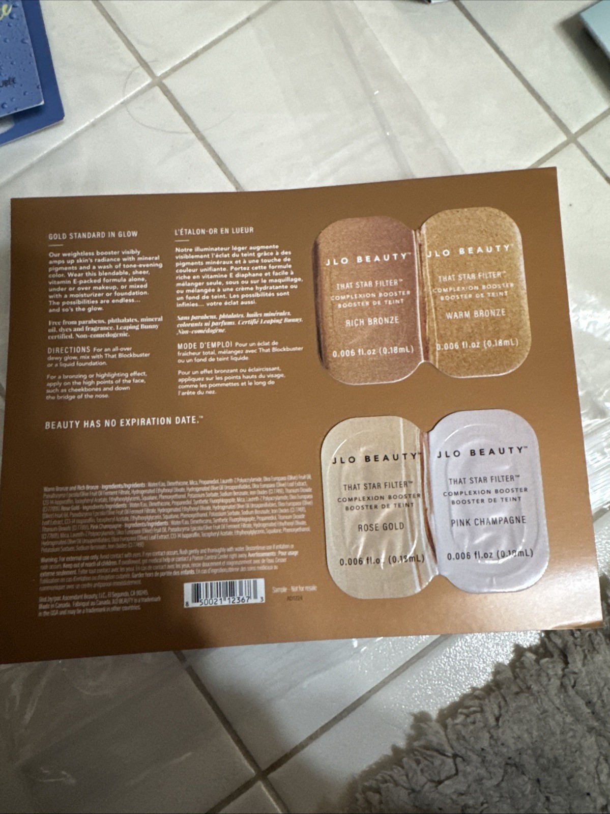 Macys 21pc Beauty Tote & Mixed Travel/Sample Set. NEW!