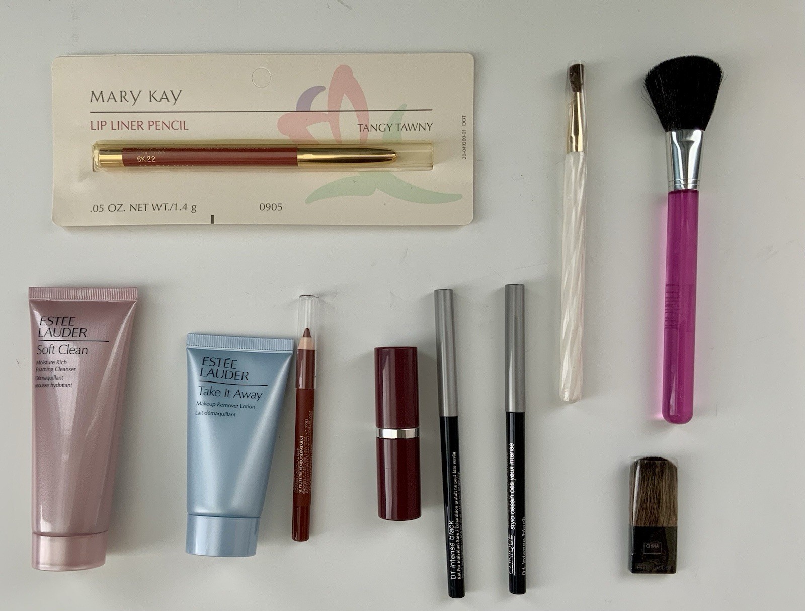 10 All NEW ITEMS; Mixed Beauty & Cosmetics Bundle;Clinique,Estée Lauder,Mary Kay