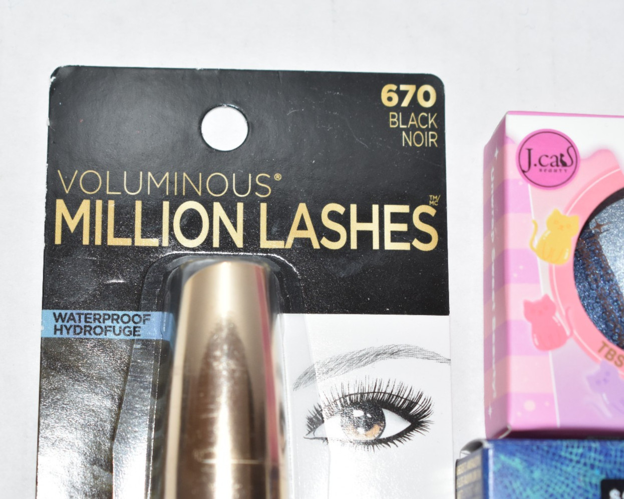 L’Oreal Voluminous Million Lashes 670 Mascara Bare Minerals Lip Gloss Makeup Lot