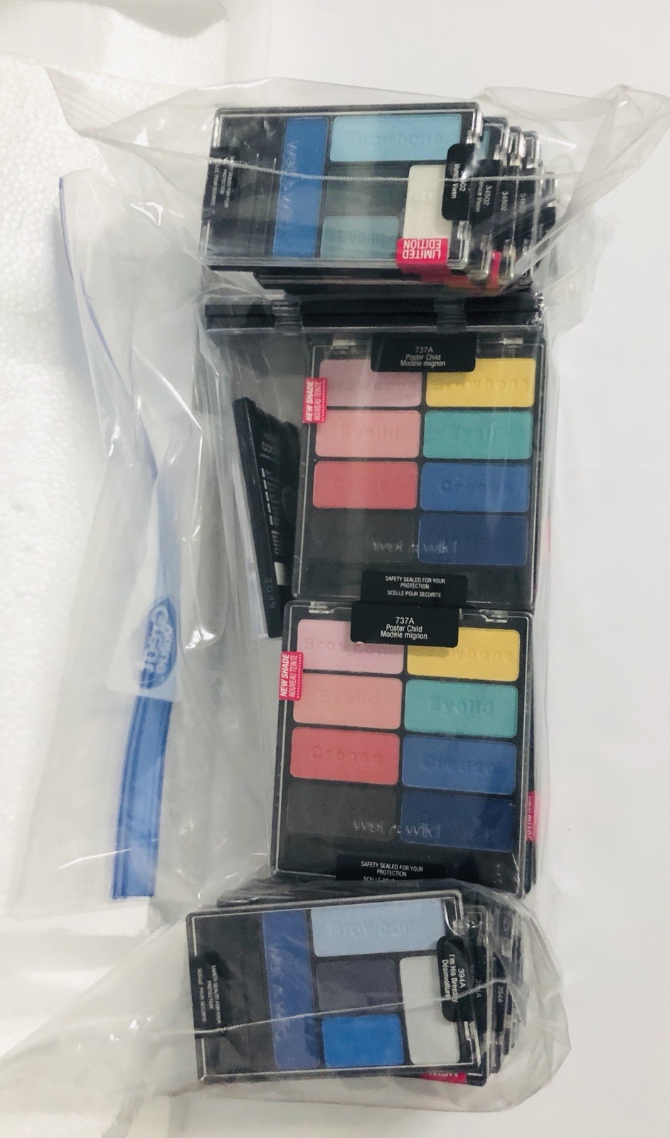 2,647 BRAND NEW PIECES of Jordana & Wet N Wild Makeup Lot RETAIL FOR OVER $10k