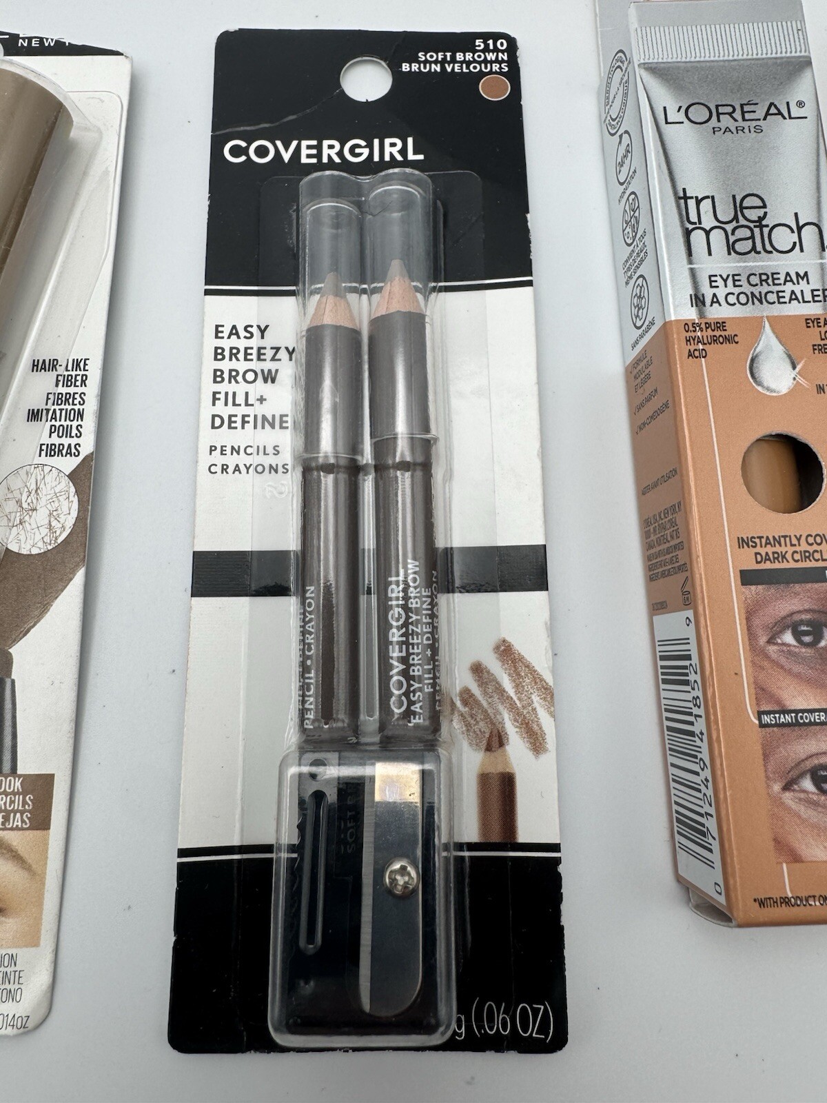 Lot Of Eye makeup Products Maybelline, CoverGirl, L’Oreal, Bobbi Brown-see Pics
