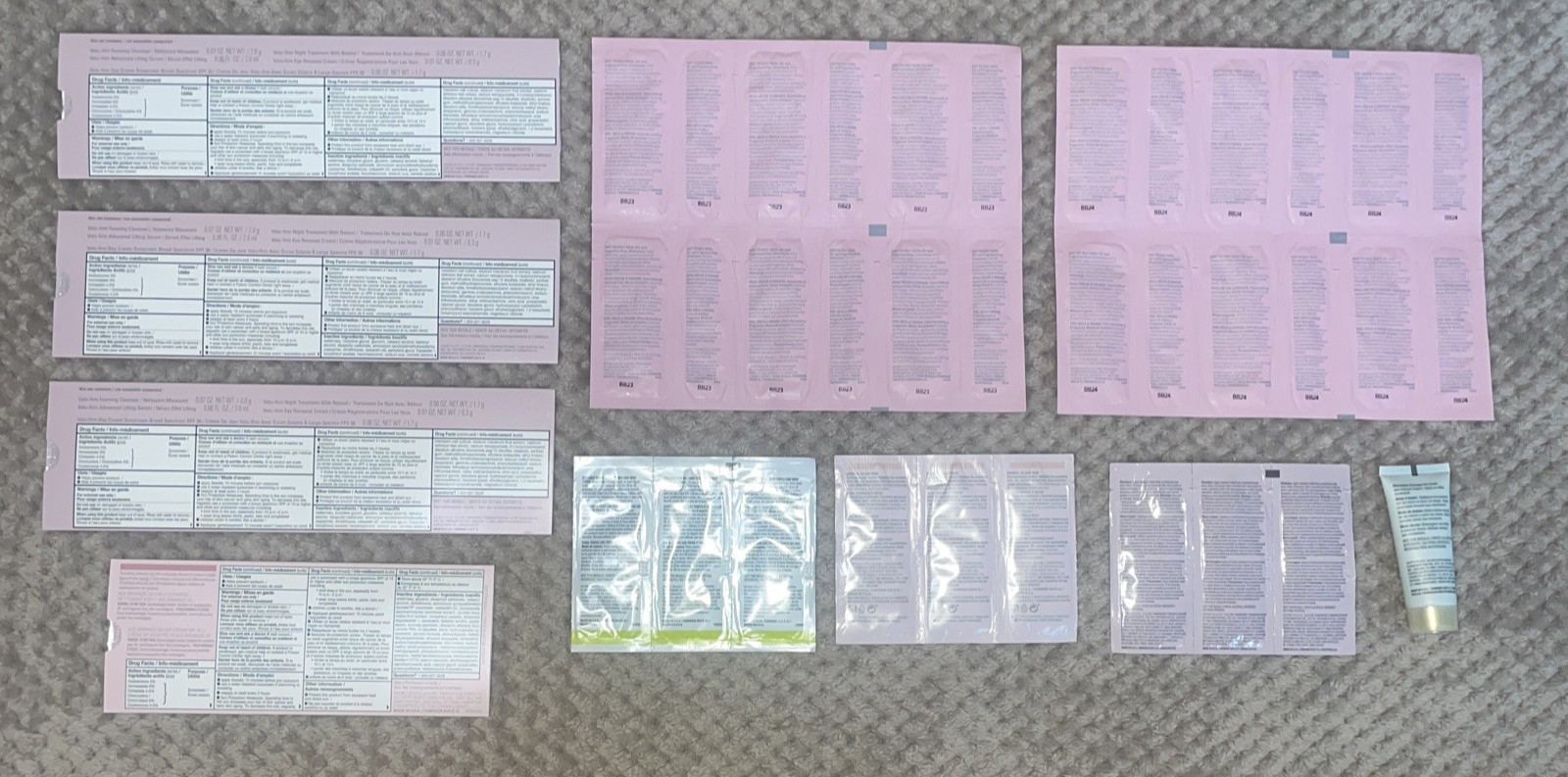 MARY KAY SAMPLES LOT Skincare Timewise Satin Hands Clearproof Clay Mask