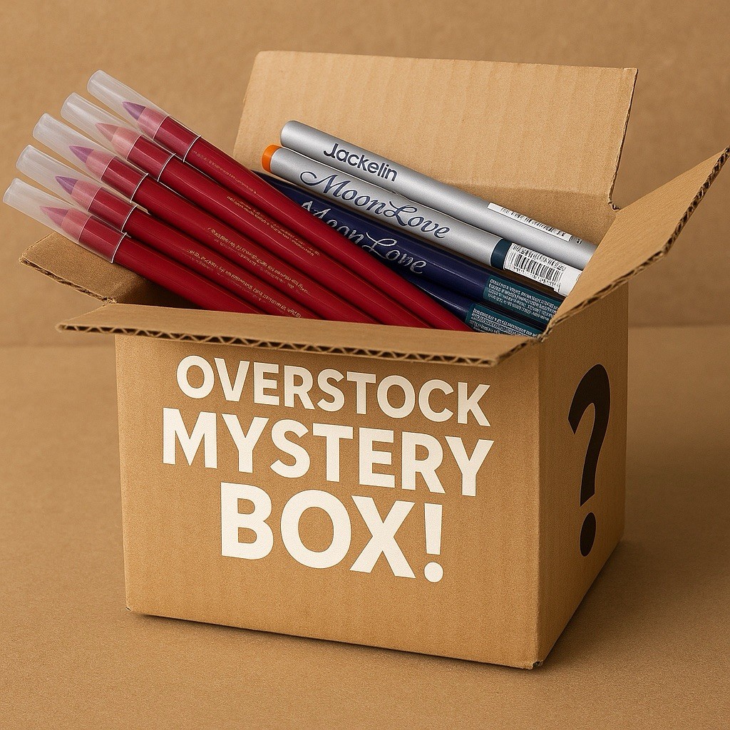 500 Pieces Wholesale Cosmetics Pencil Mystery Beauty Box Lip Liner Eye Liner Mix