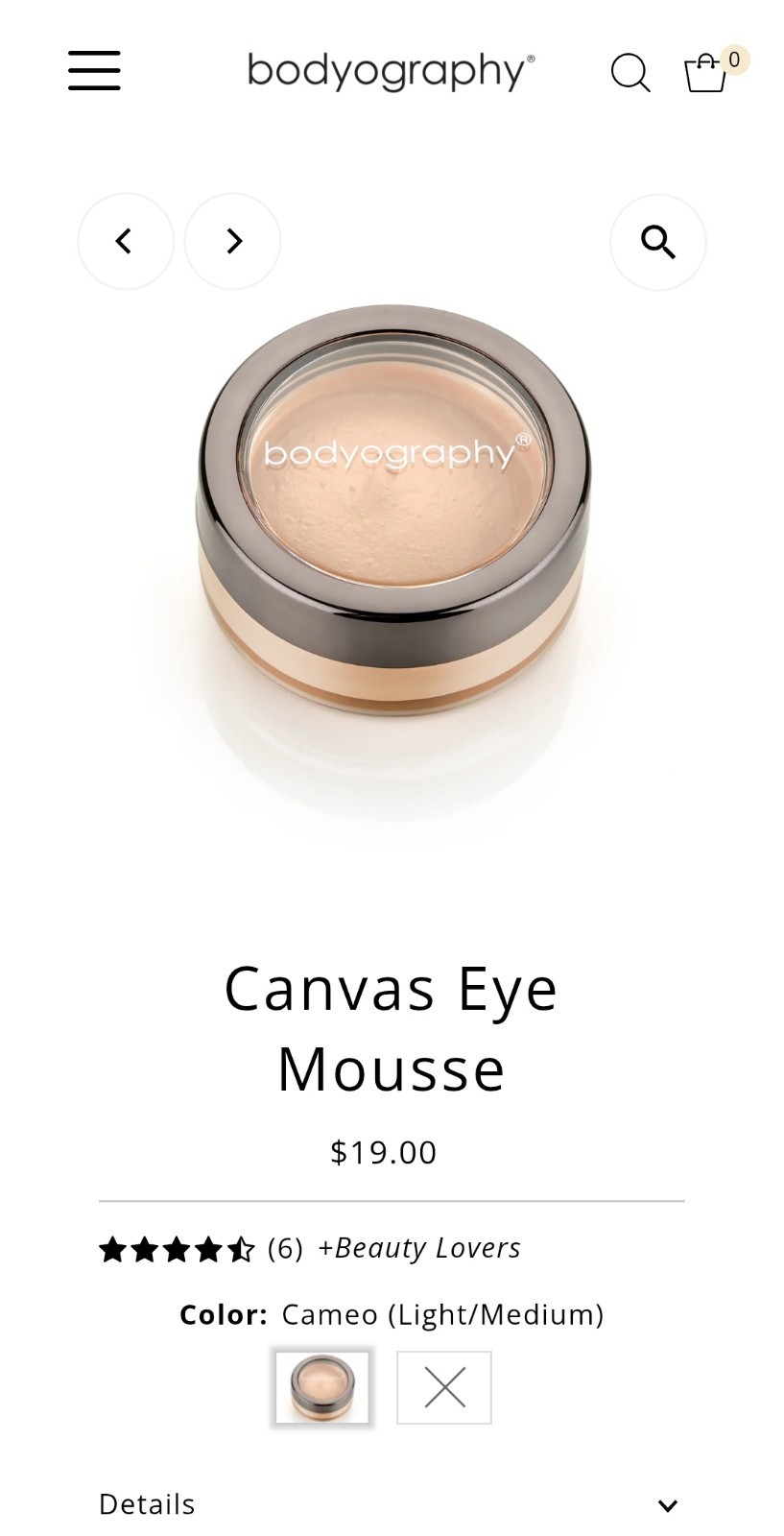 Bodyography Eye/face & Cheek Pallets + Gel Eyeliner Sparkler Canvas Eye Mousse