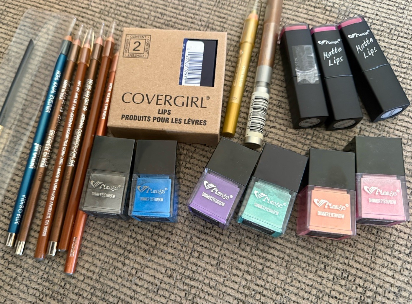 NEW Makeup/ Beauty Cosmetics Bundle Lot Revlon, Maybelline, Etc. Makeup Bulk Buy