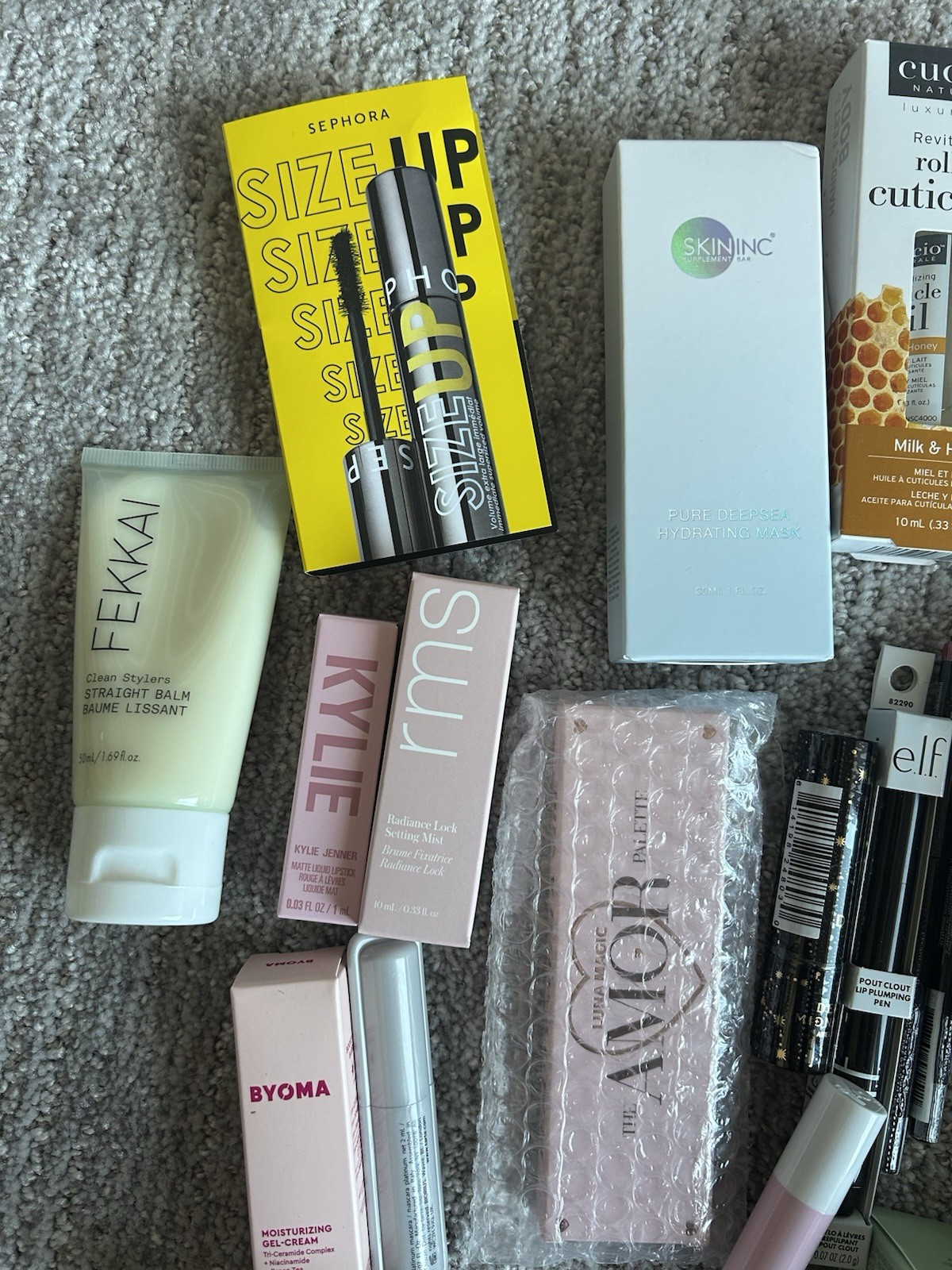 63+ Piece Lot Makeup Haircare Fragrance Skincare Samples & Full Sizes NEW