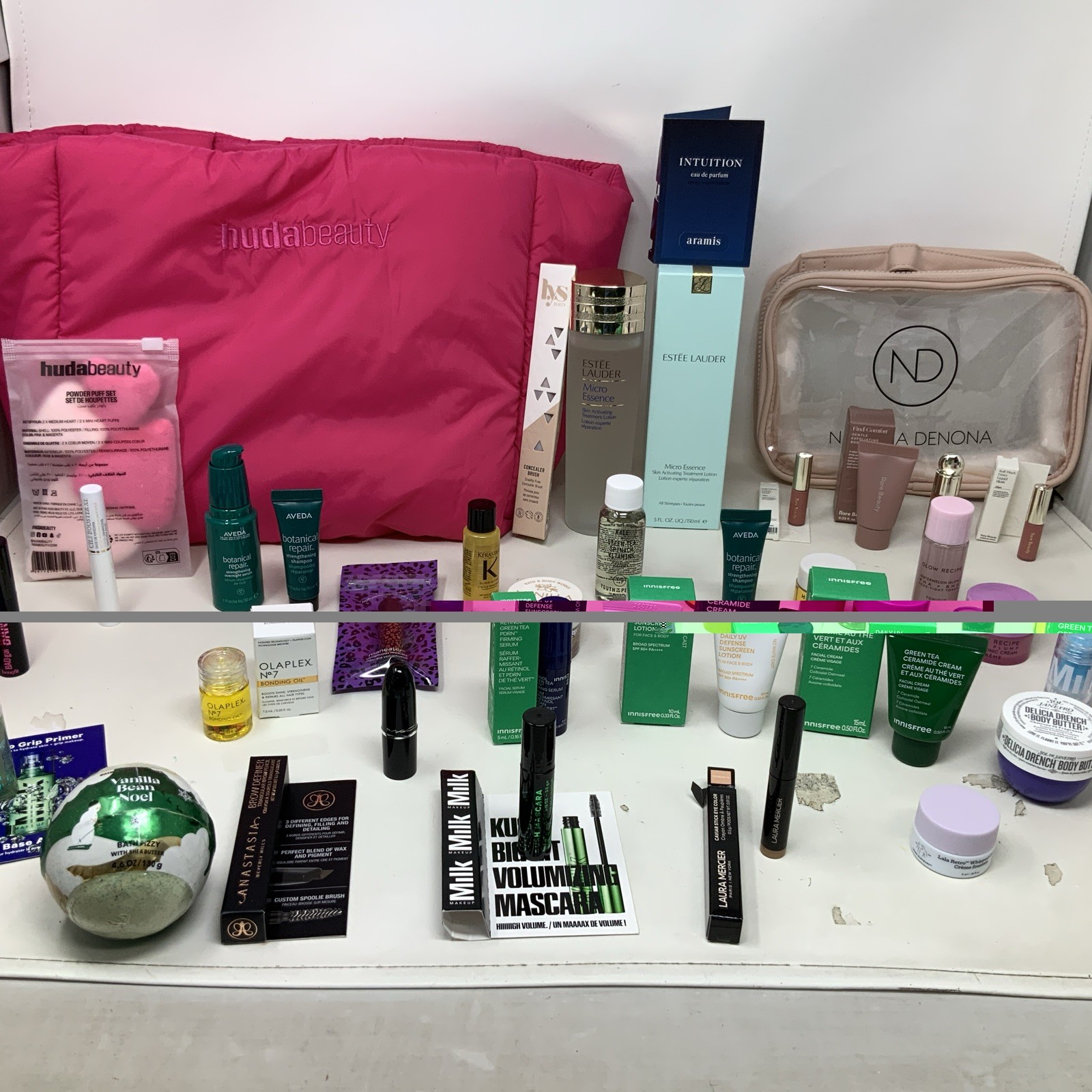 Huge Lot Of 39 Pieces Hudabeauty & Rare Beauty Full,travel & Mini Size