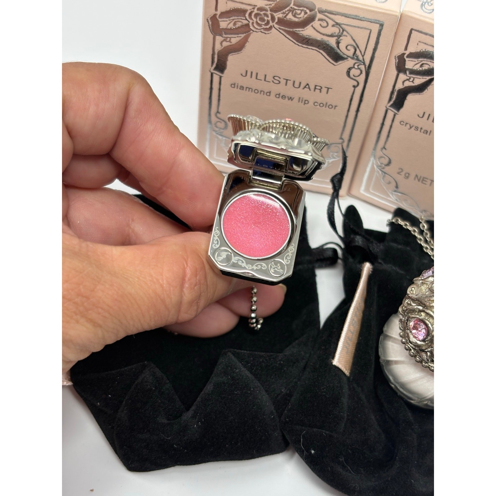 Jill Stuart Diamond Dew Lip Color & Crystal Diamond Powder Set – Limited Edition