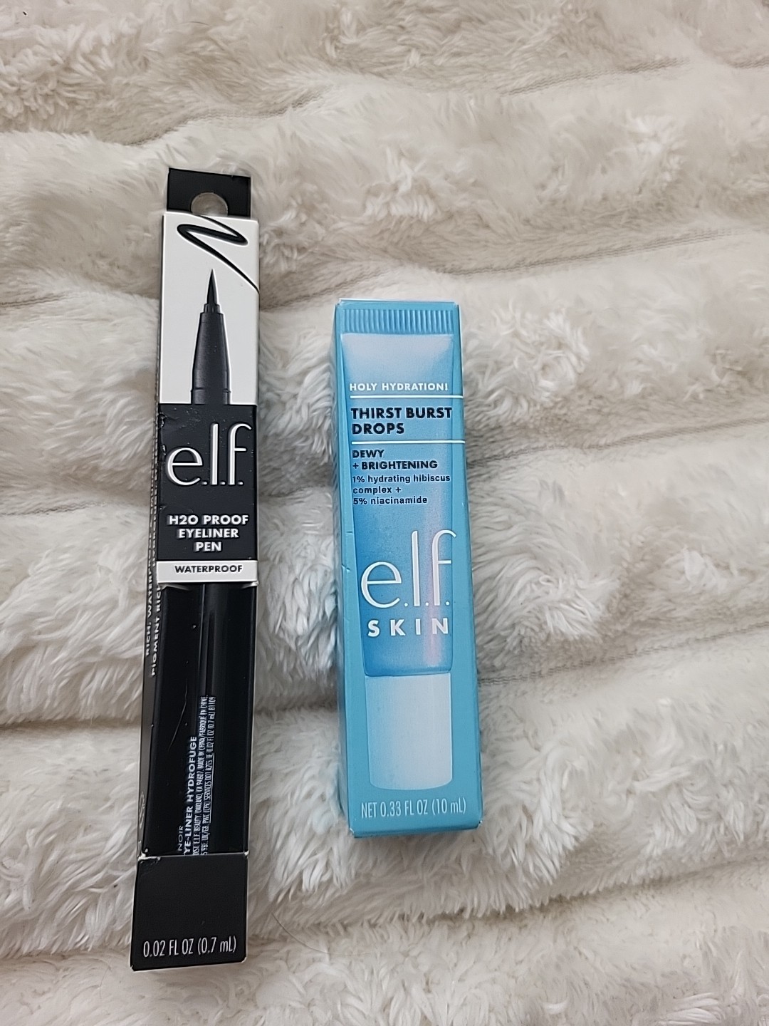 E.L.F. Beauty Products Lot Waterproof Eyeliner Pen Black Thirst First Drops Skin