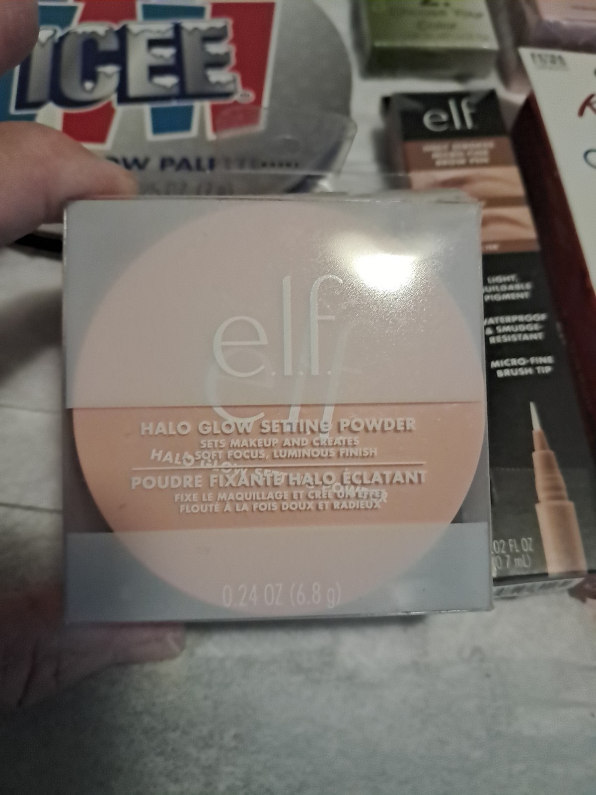 Beauty Cosmetics Large Lot Of 14 Skin Nails Eyeshadow Powder NIP elf Rimmel B&B