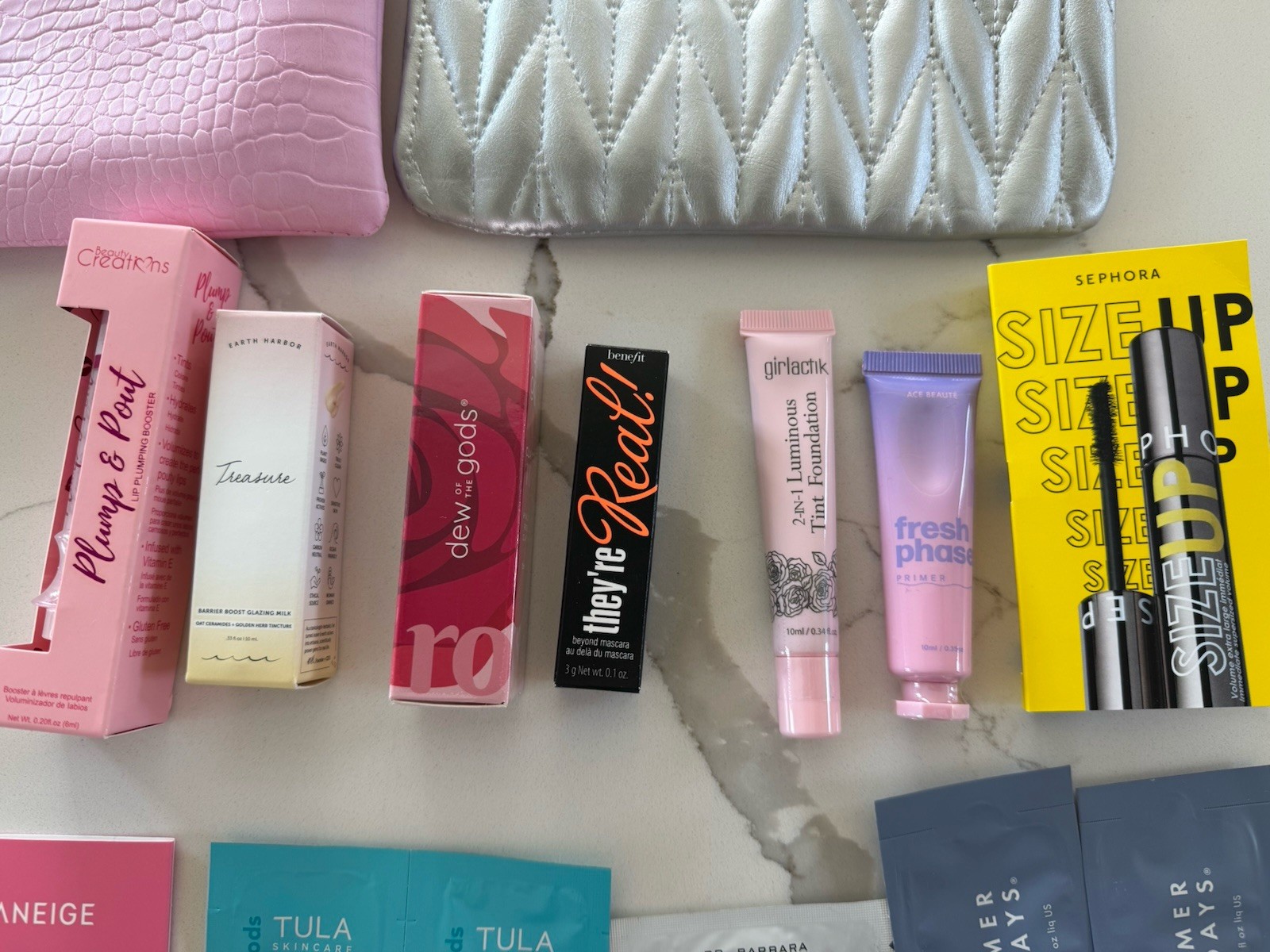 Ipsy Make Up Lot New items Bags Samples & Mini Size Products Makeup Skincare