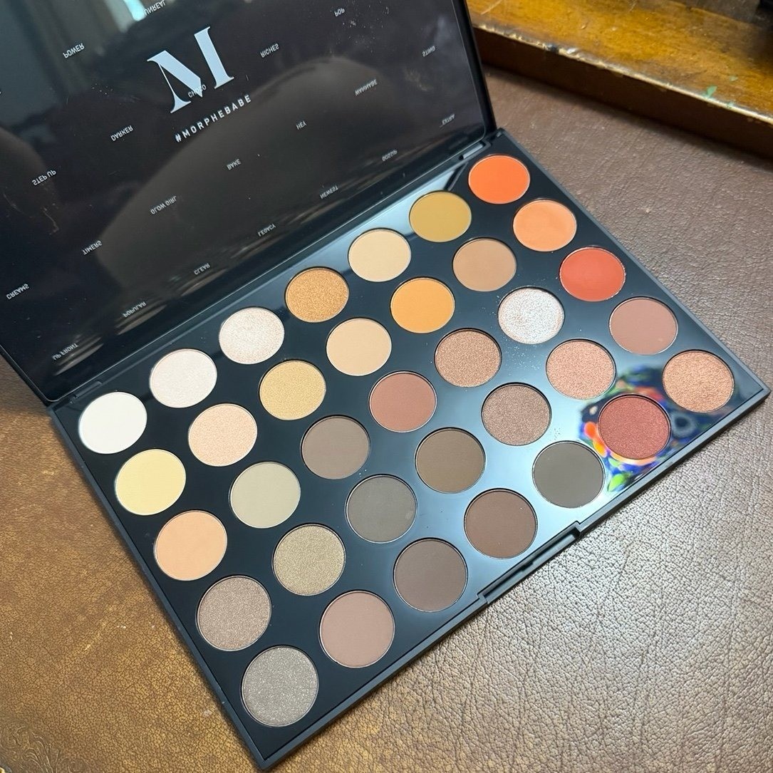 Morphe Brushes 350 – 35 Nature Glow Eyeshadow Palette 100% Authentic BNWOB