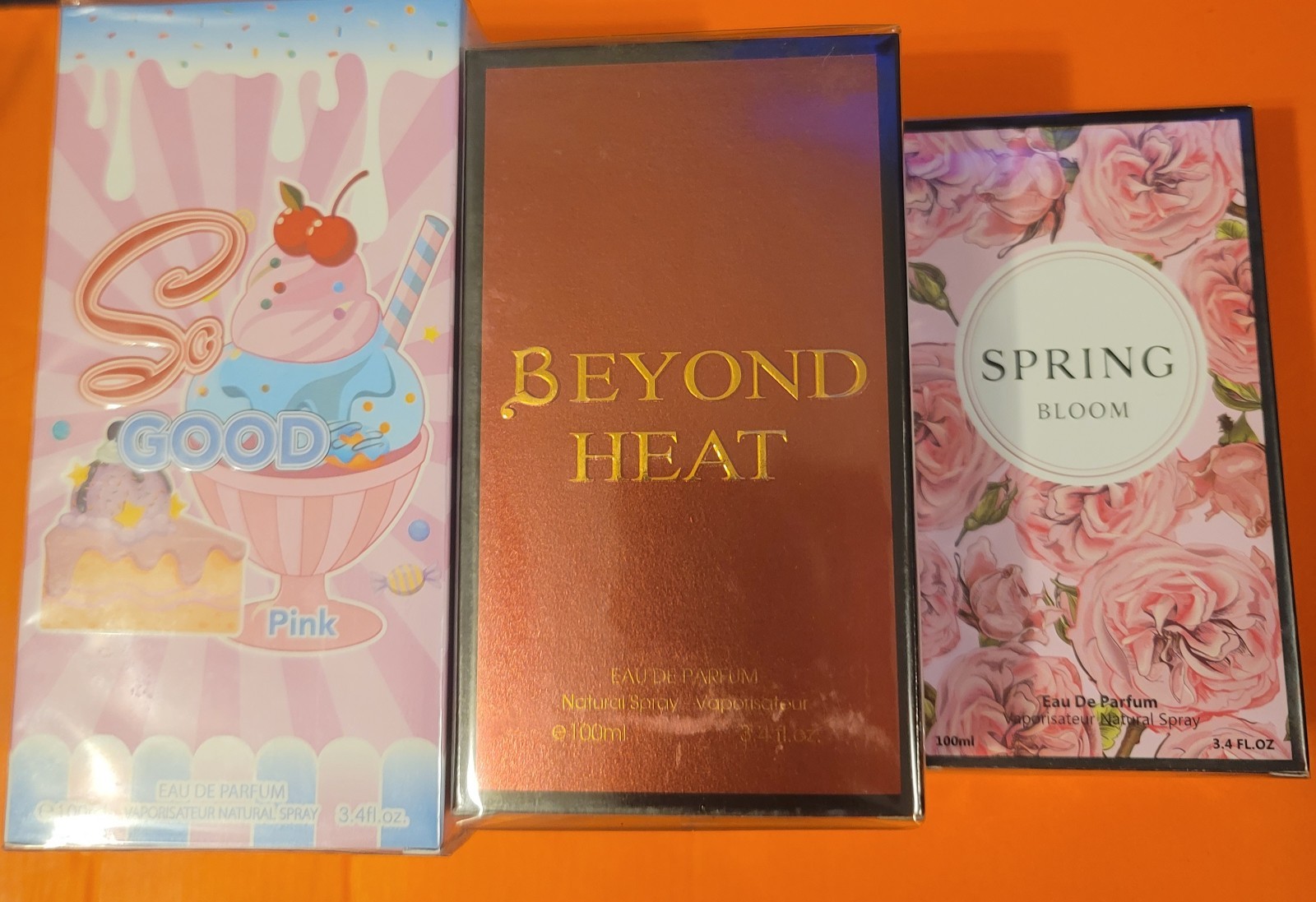 Nice Girl, Valentine Rouge & More Mixed Lot Boxed Eau de Parfum Sprays 80-100mL