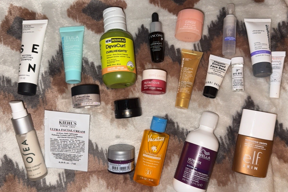 20 Piece Makeup/Skincare/Haircare Lot Travel/Sample Sizes From Sephora+Ulta New