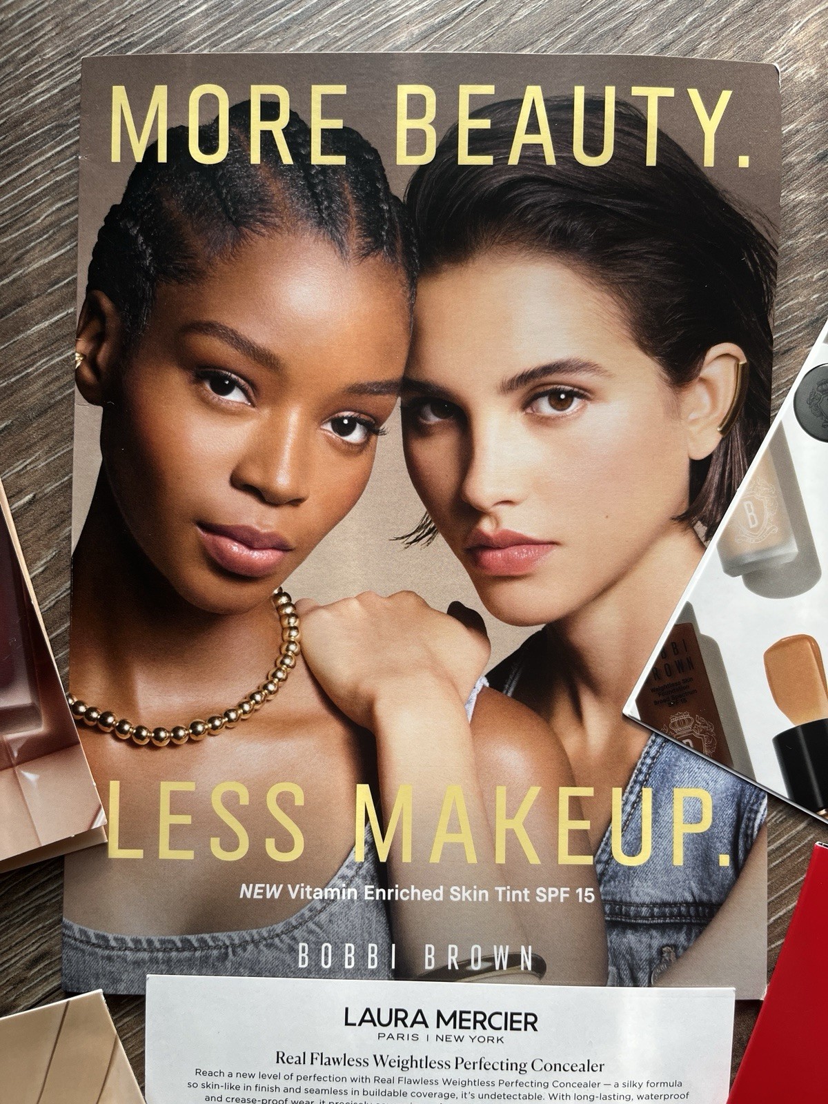 Bobbi Brown, Dior, YSL, Christian Louboutin, Laura Mercier Foundation Samples