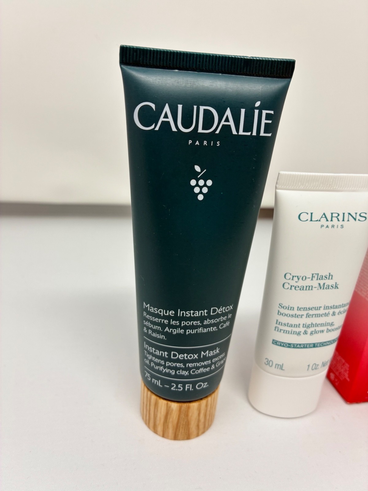Premium Luxury Skin Care Lot Caudalie Clarins Estée Lauder Elemis Peach & Lily