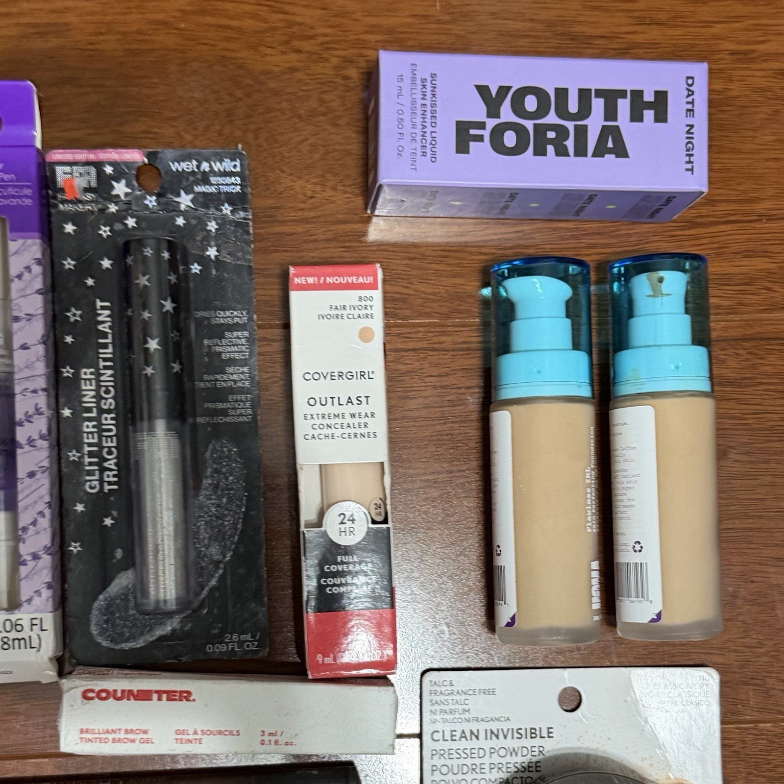 Lot of 15 Mixed Assorted Lot of Makeup Beauty Reseller Bundle ~ New in Box