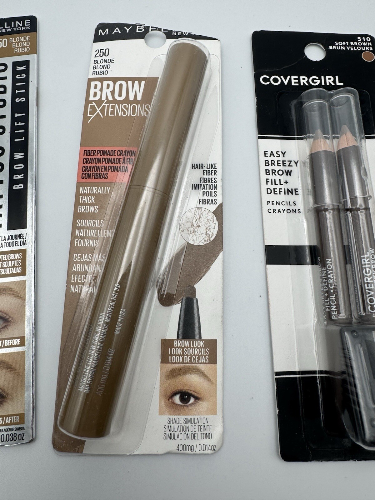 Lot Of Eye makeup Products Maybelline, CoverGirl, L’Oreal, Bobbi Brown-see Pics