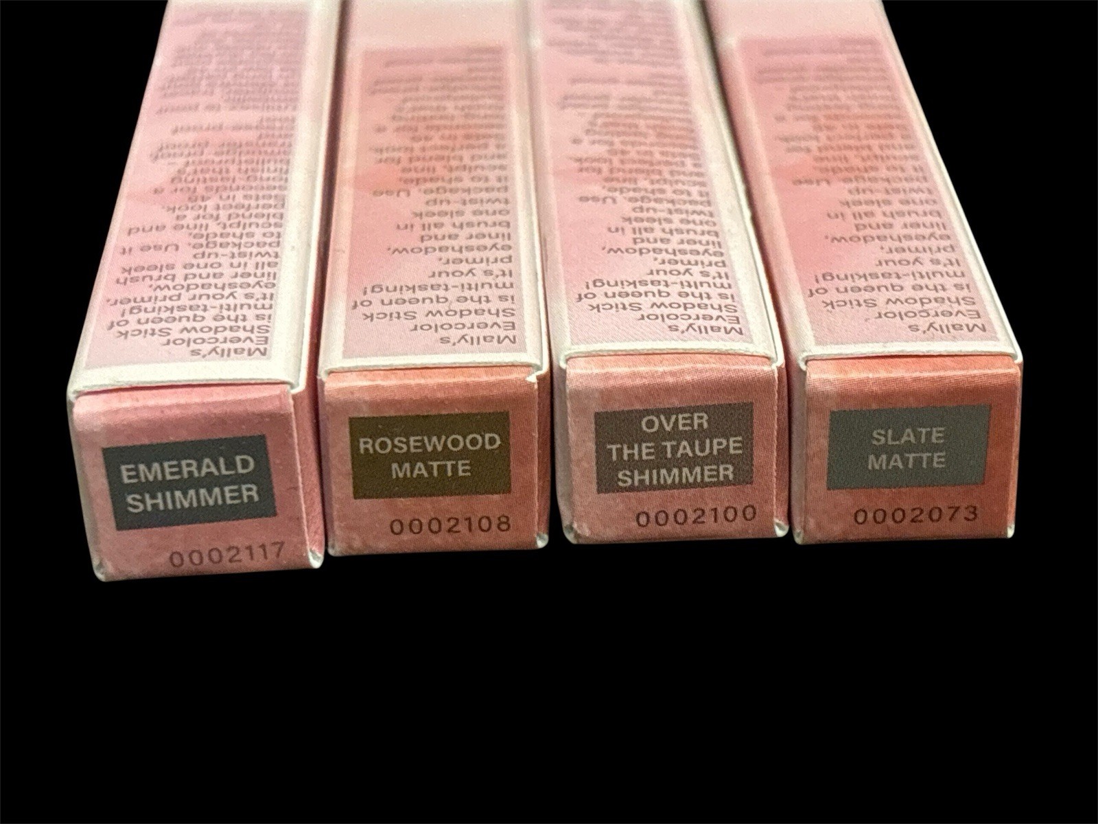 Mally Bundle Of 6 Shadow Sticks & Gel Waterproof Liner & Free Concealer