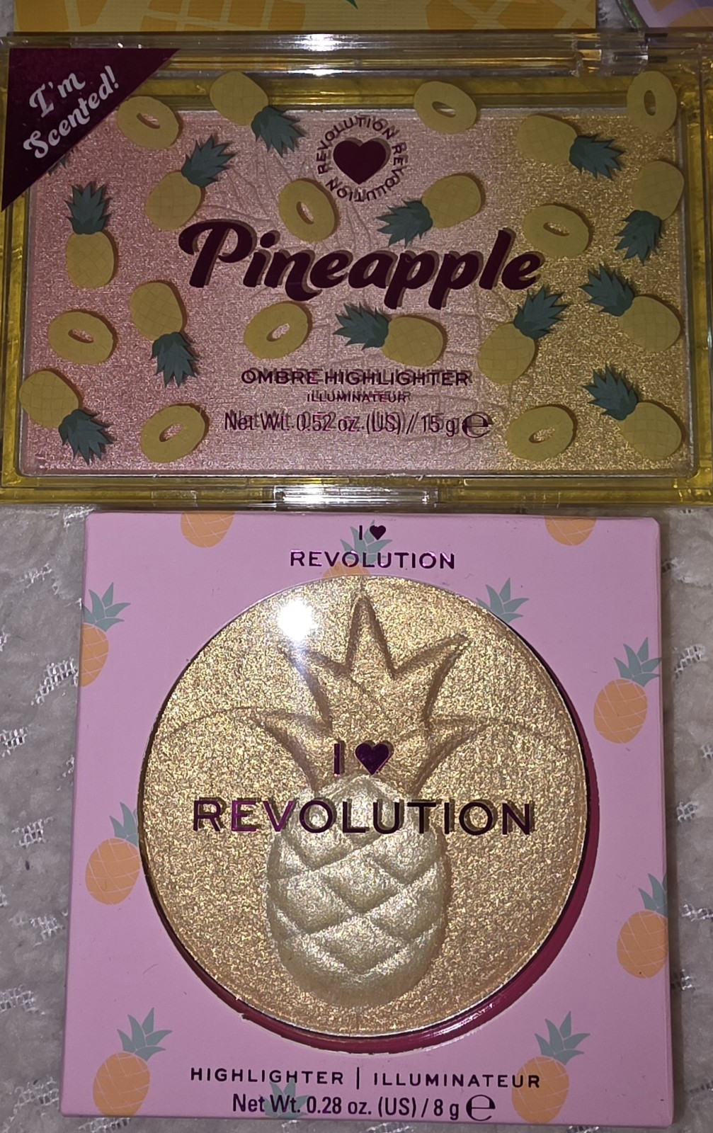 Pineapple 🍍 Lovers Gifts HUGE NEW LOT 17 Pcs Highlighter Crystal Paper Weight