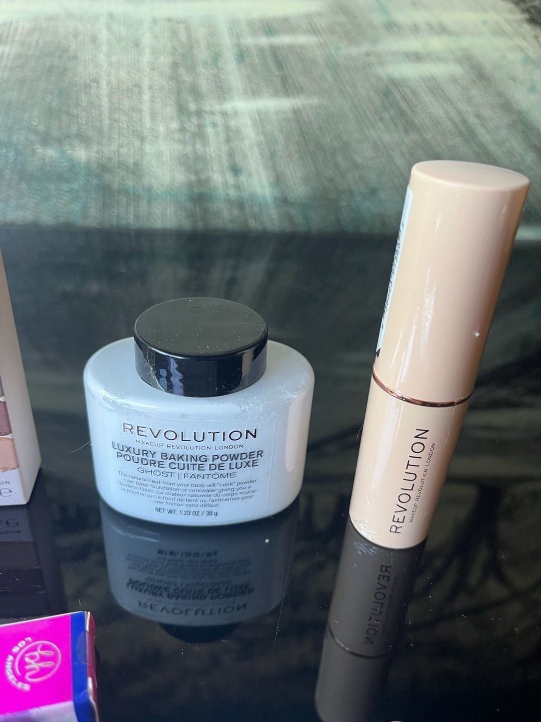 Makeup Revolution Beauty Bundle 6 Pc Contour Powder Brow Soap Eyeliner Makeup
