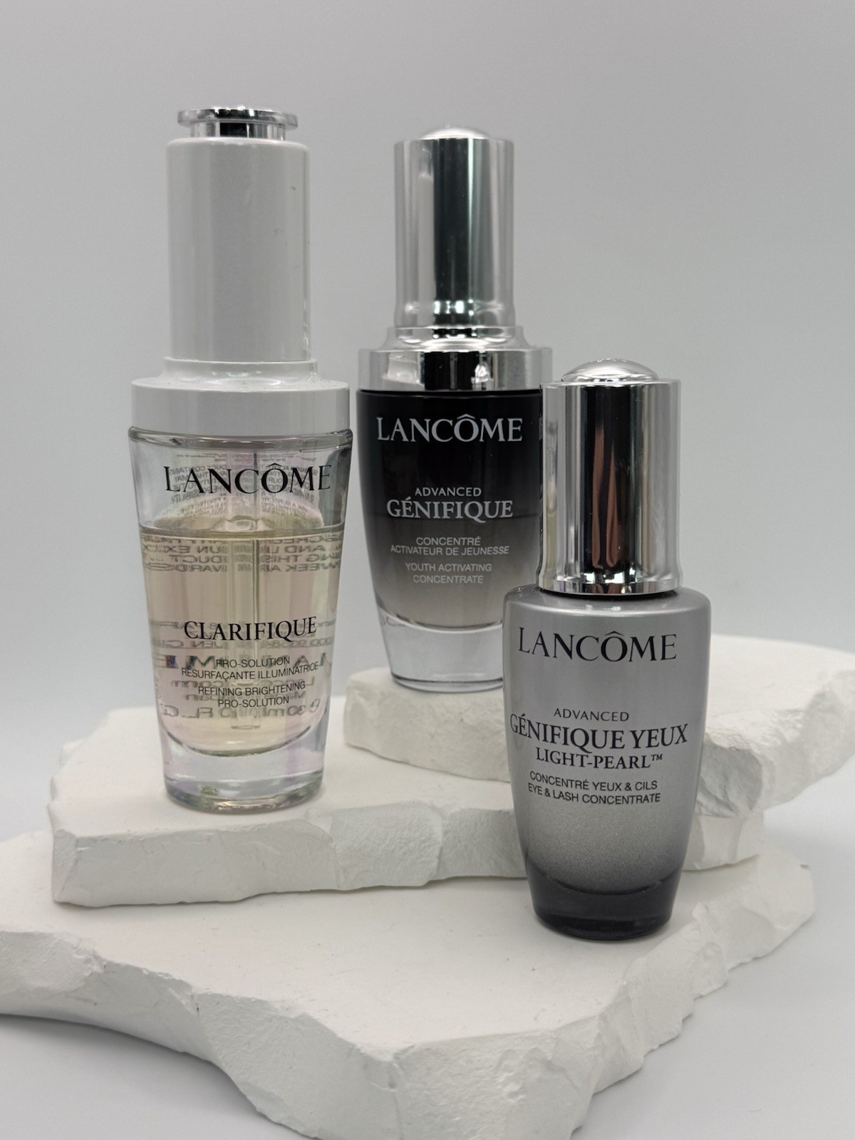 Lancôme Skincare Bundle of 8 – Génifique, Rénergie, Clarifique, Absolue
