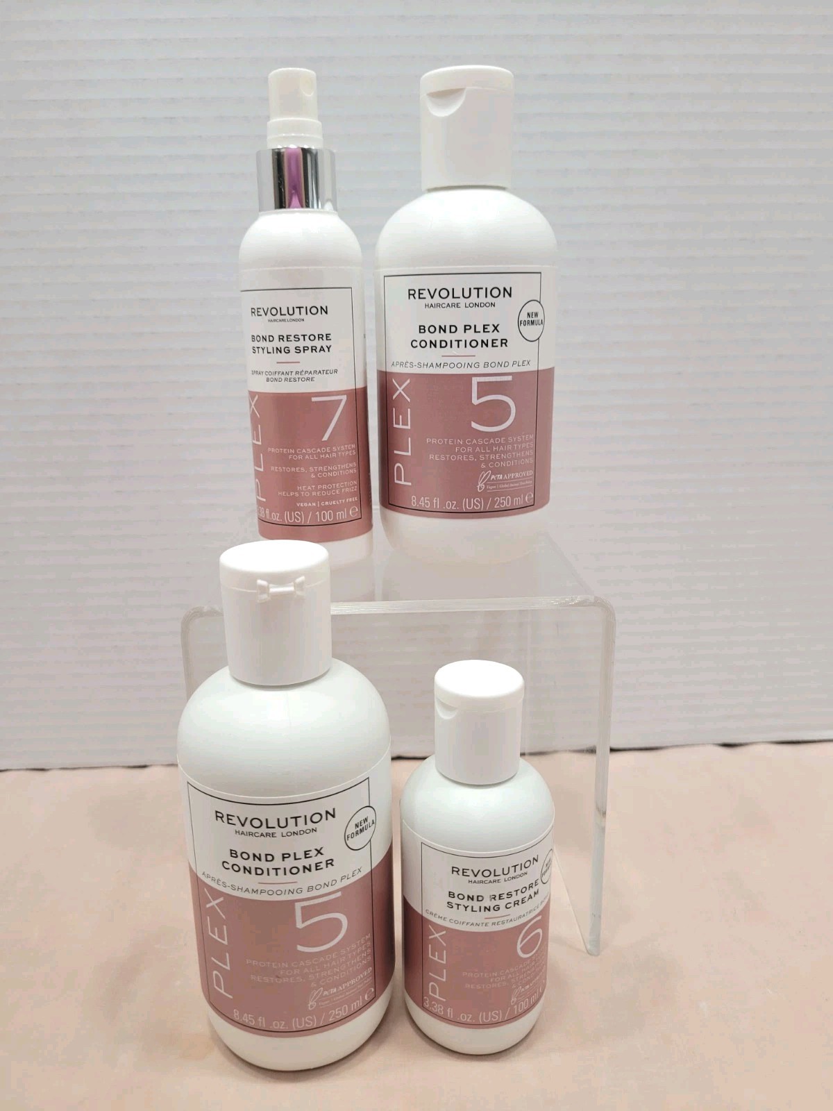 Revolution 4 Pc. Hair Care Bundle Lot