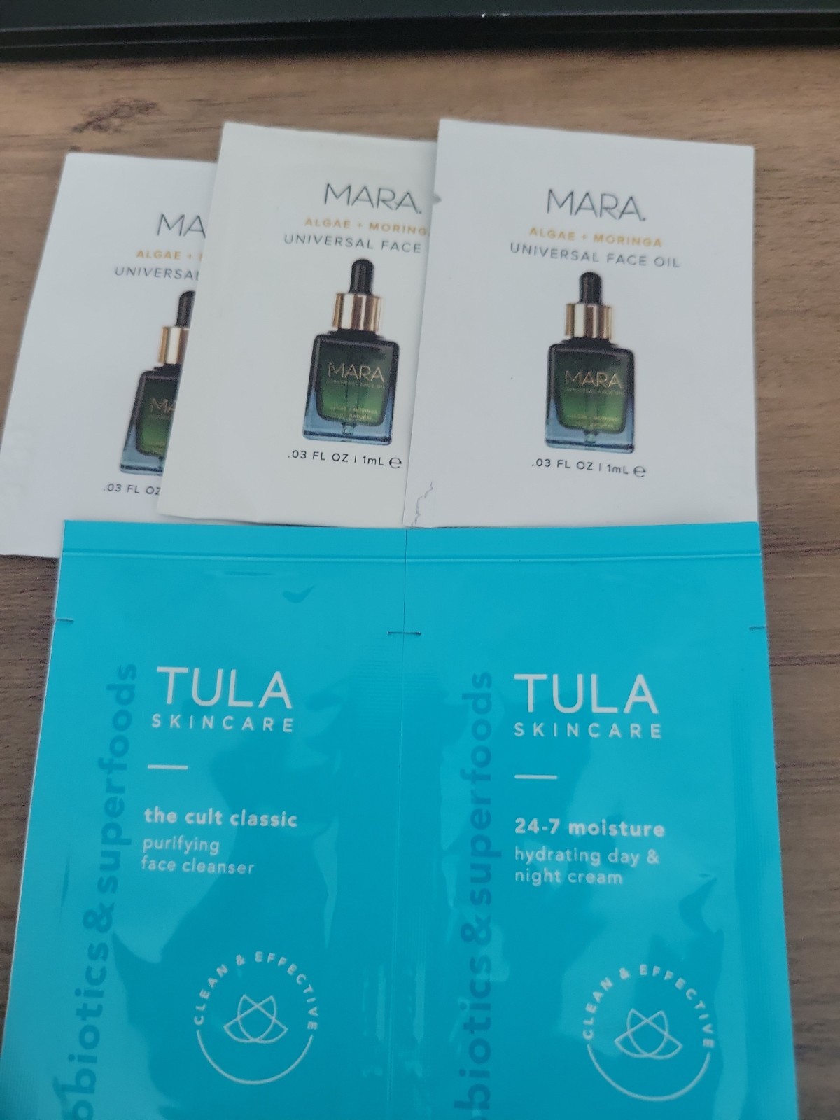 Beauty Sample Bundle Kiehls Ultra Facial Dior Lip Tula Skincare Peace Out Stila