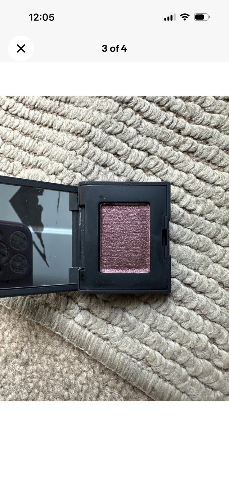 NARS Bundle – Blush (Orgasm X), Eyeshadow (deep Purple), Lip gloss (Amer Woman)