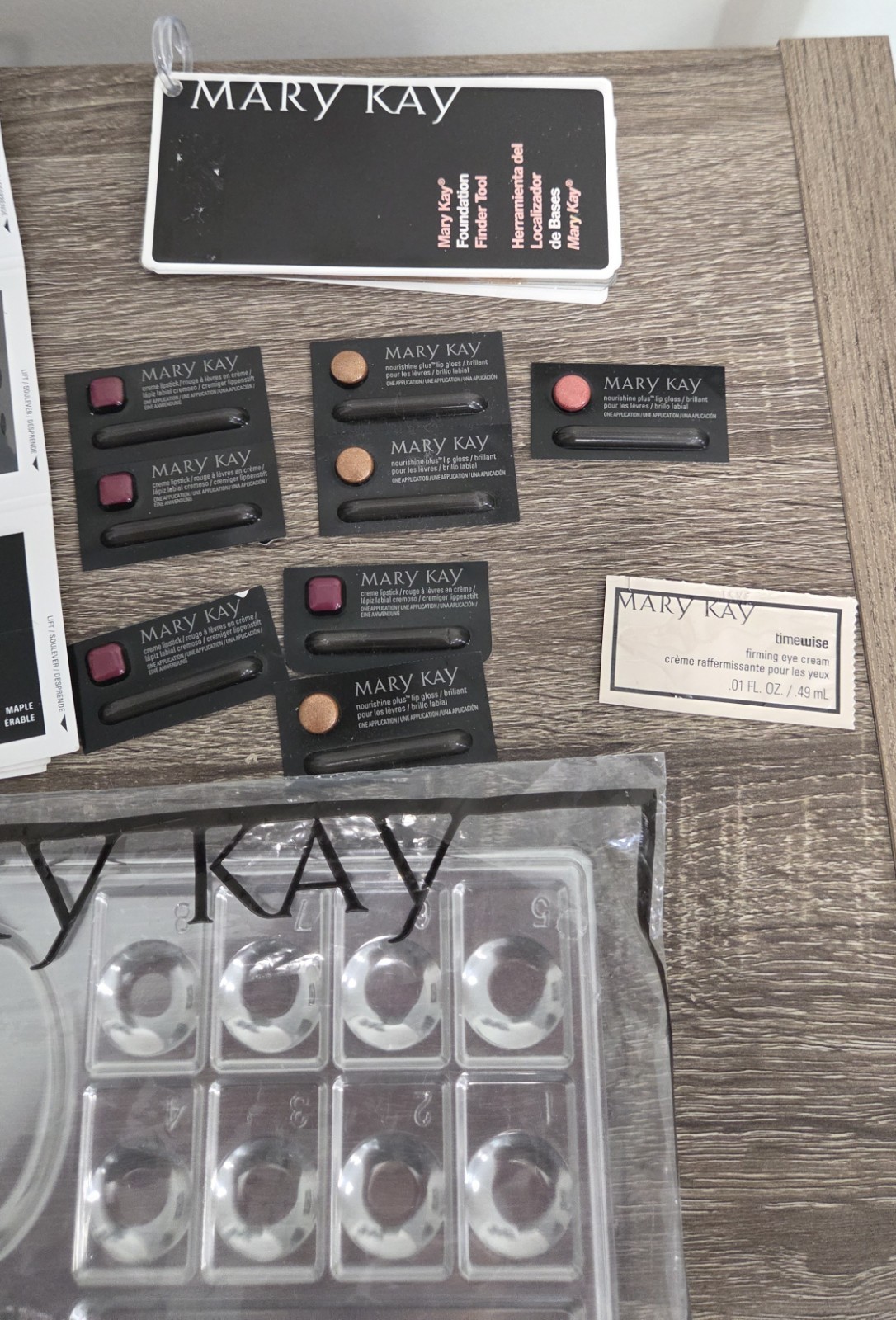 Mary Kay Lot Assorted Samples New & Discontinued Colors and Tray Packs Single