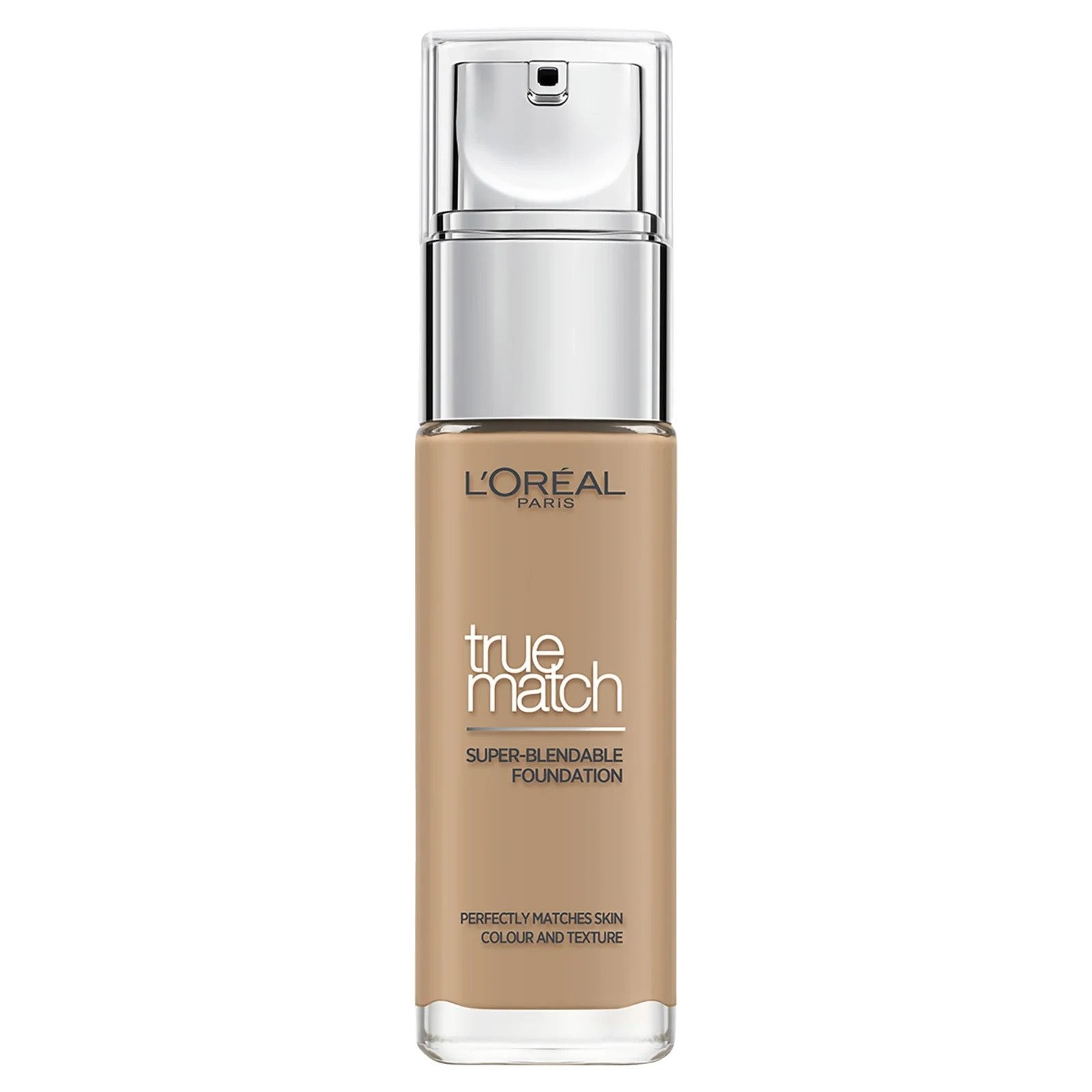 L’Oréal True Match Foundation – 4.5N Beige Neutral – with Hyaluronic Acid – 30ml