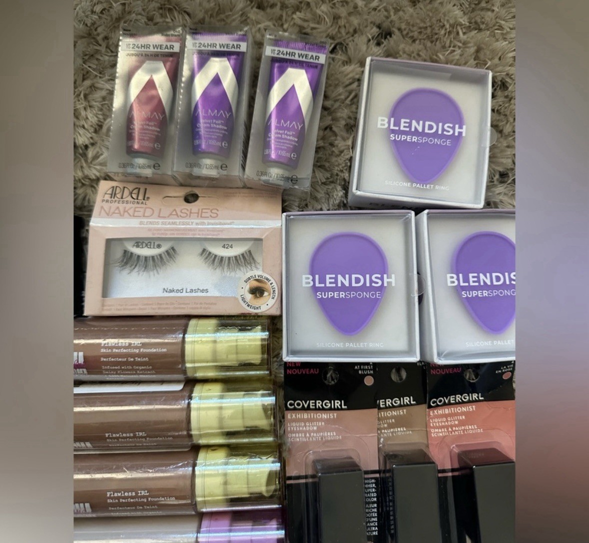 Makeup bundle 45 Items, Brands Include Neutrogena, Covergirl And LA Girl