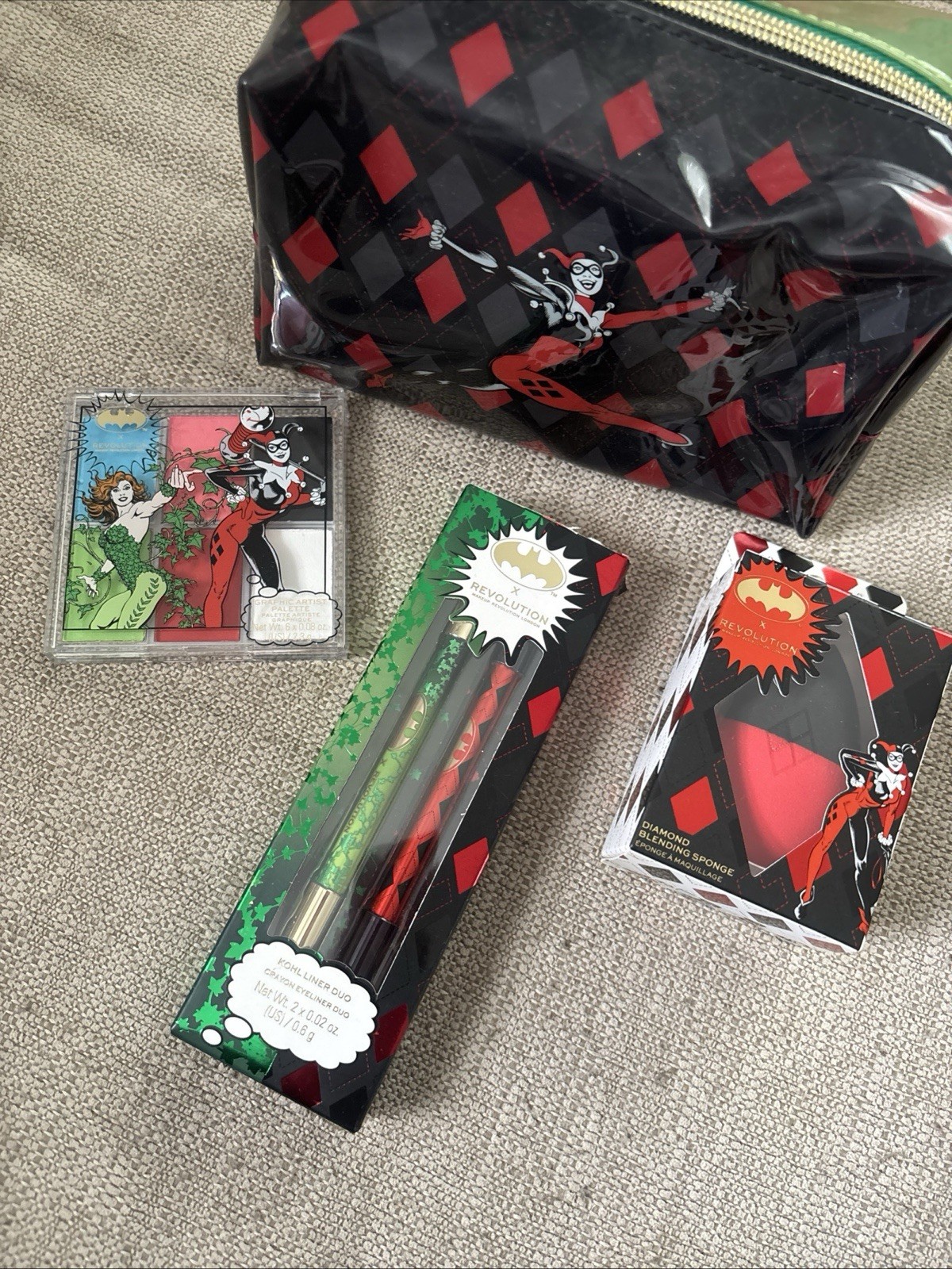 DC Duo X Makeup Revolution lot