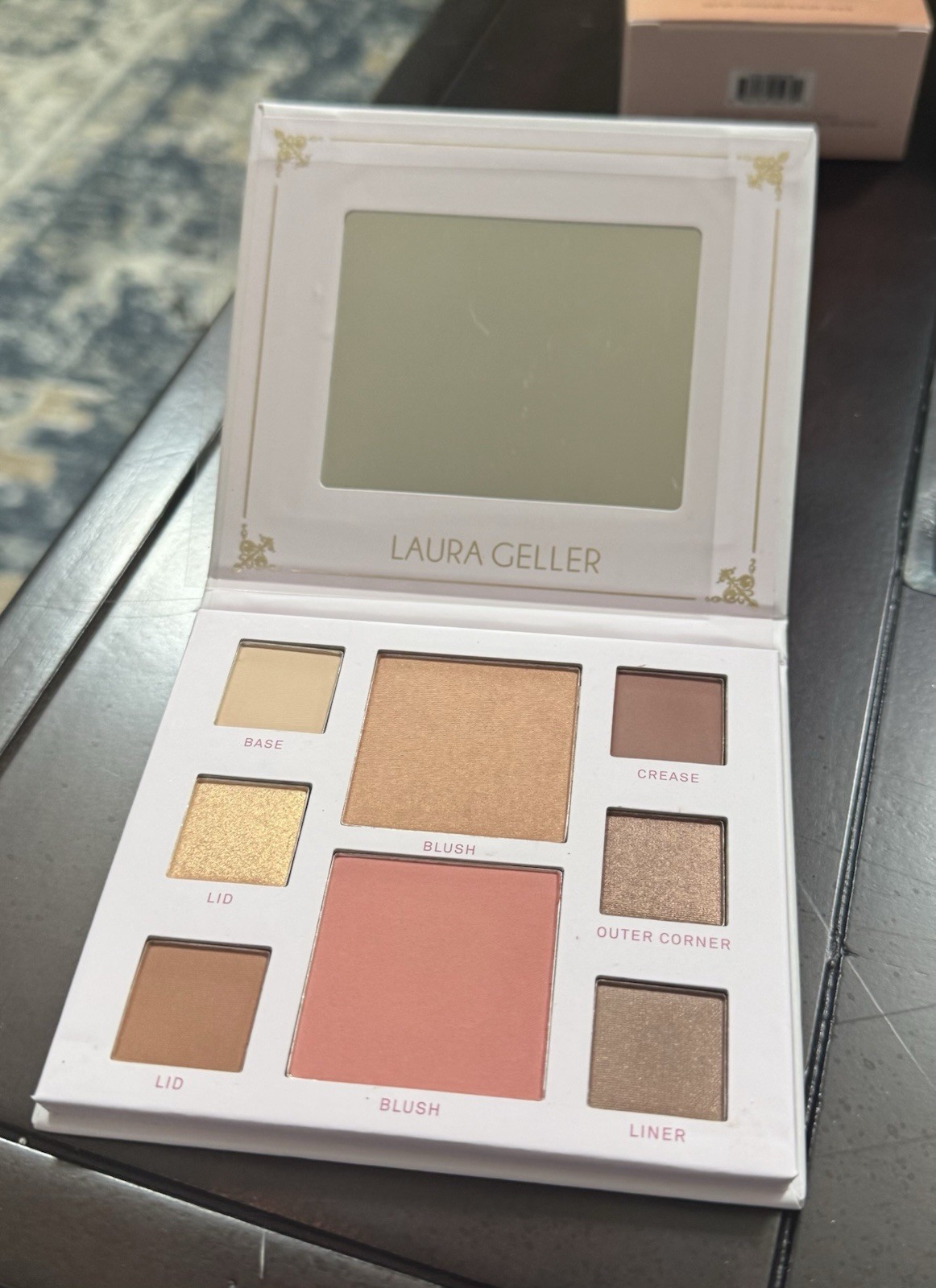 Laura Geller Makeup Lot Double Take Foundation Palette Primer Lip Oil Hydrating