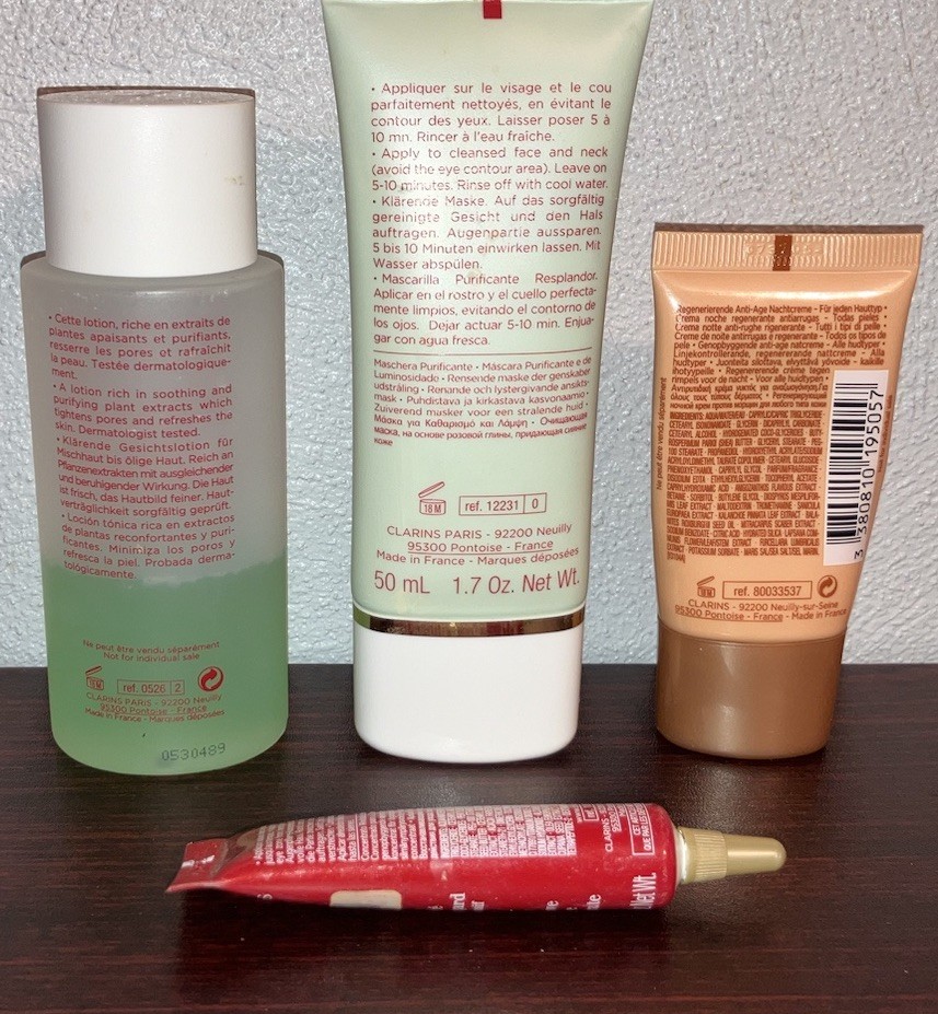 13pc Designer Beauty Lot: Clarins Skincare, Laura Mercier, Armani, Bobbi Brown