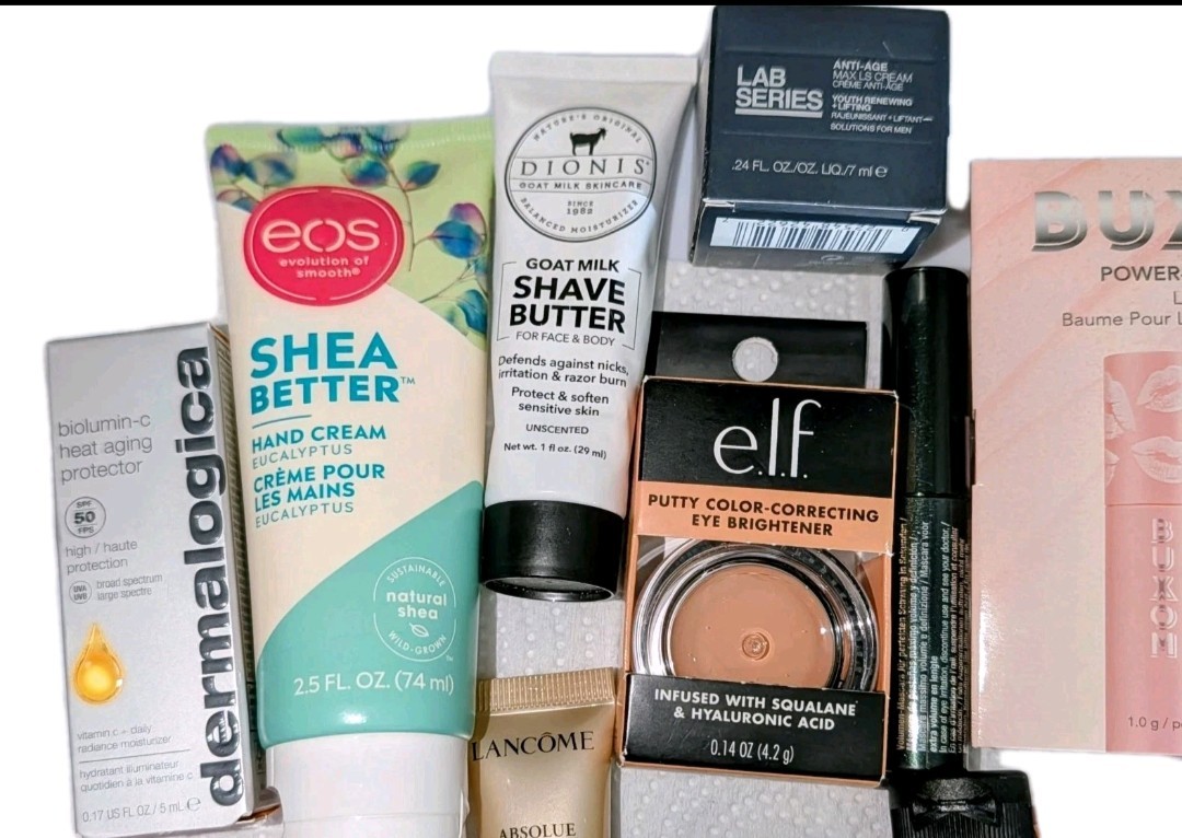 Cosmetics Lot 33 Pcs Bundle Deluxe Mini & Full Sz Makeup NEW Tarte Nars MAC Dior