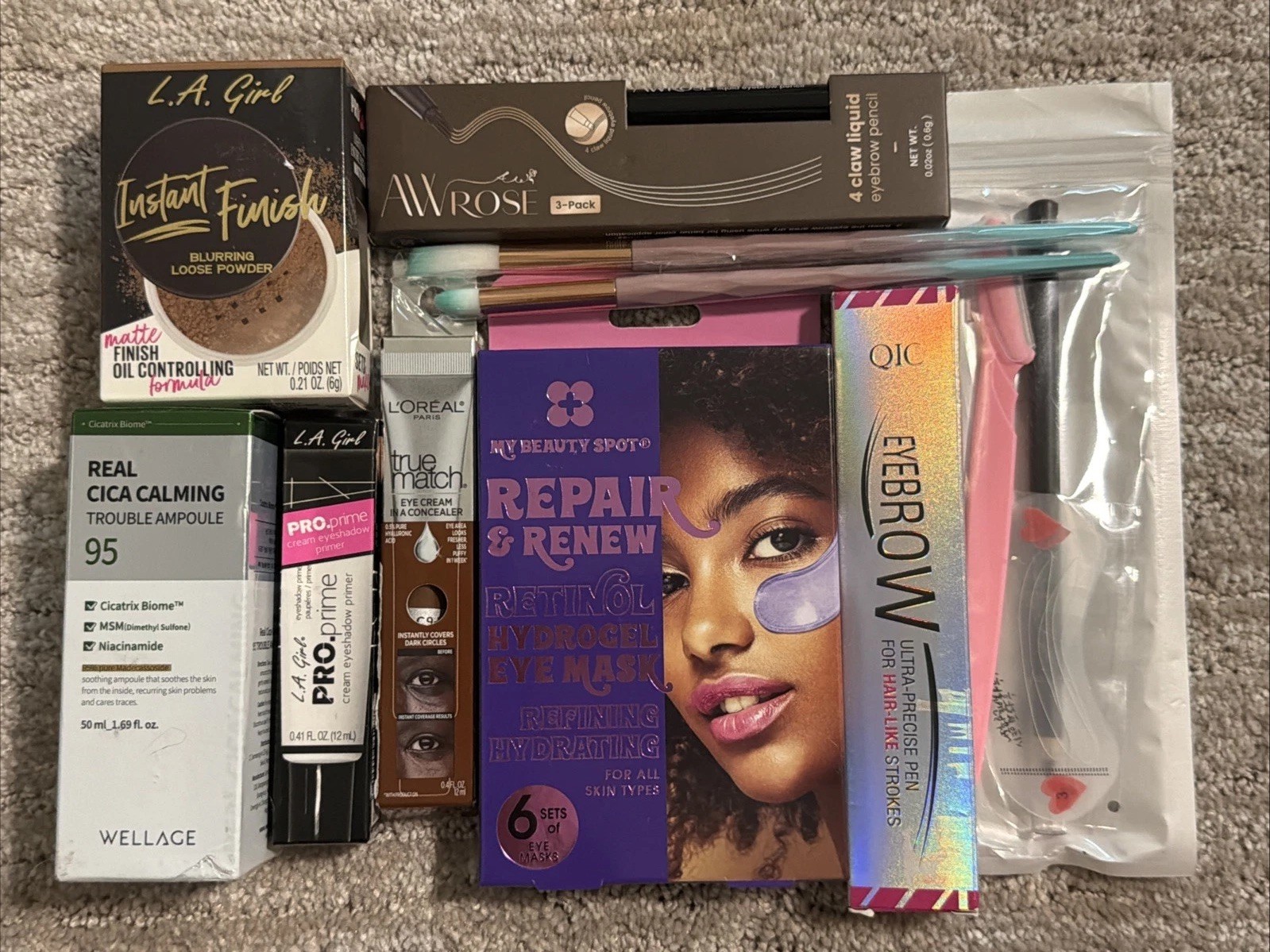 Eye Firming Dark Tan Brown Makeup Powder Bundle Lot Beauty Cosmetics Skincare