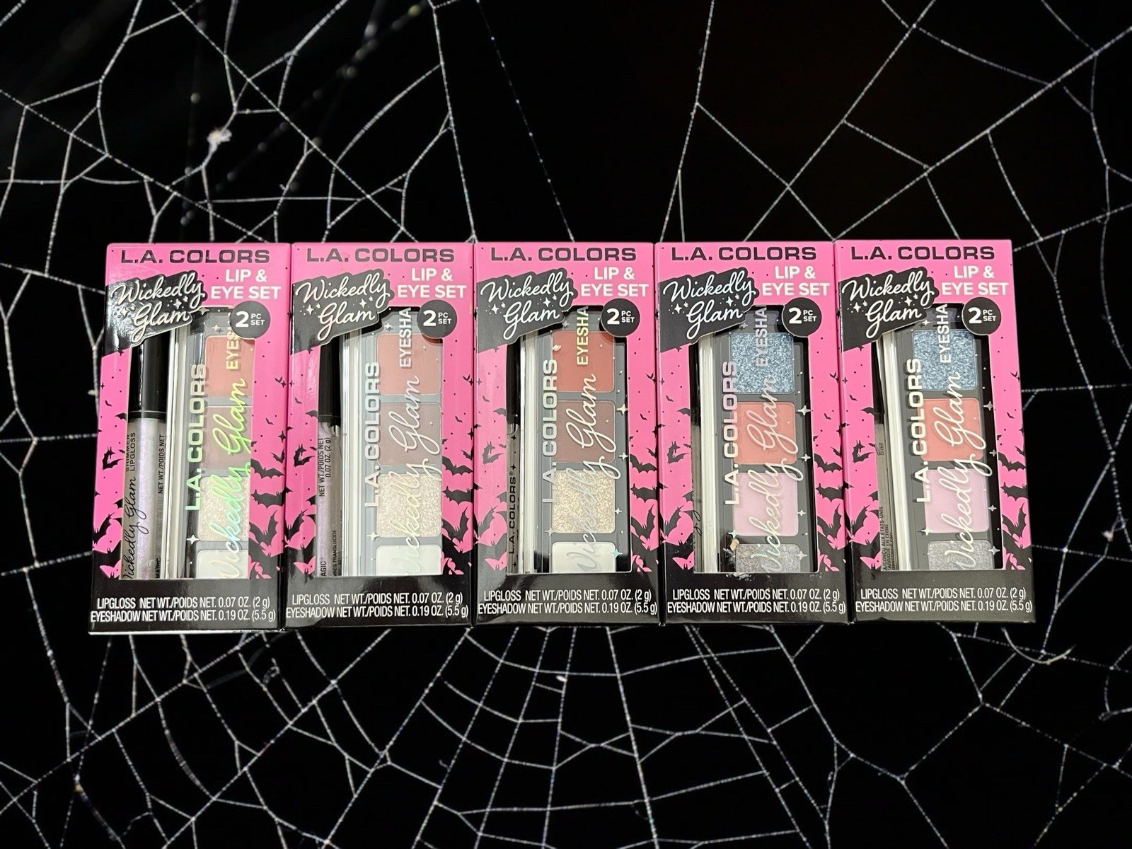 L.A. Colors Wickedly Glam Halloween Make Up Bundle Lot of 26 Items