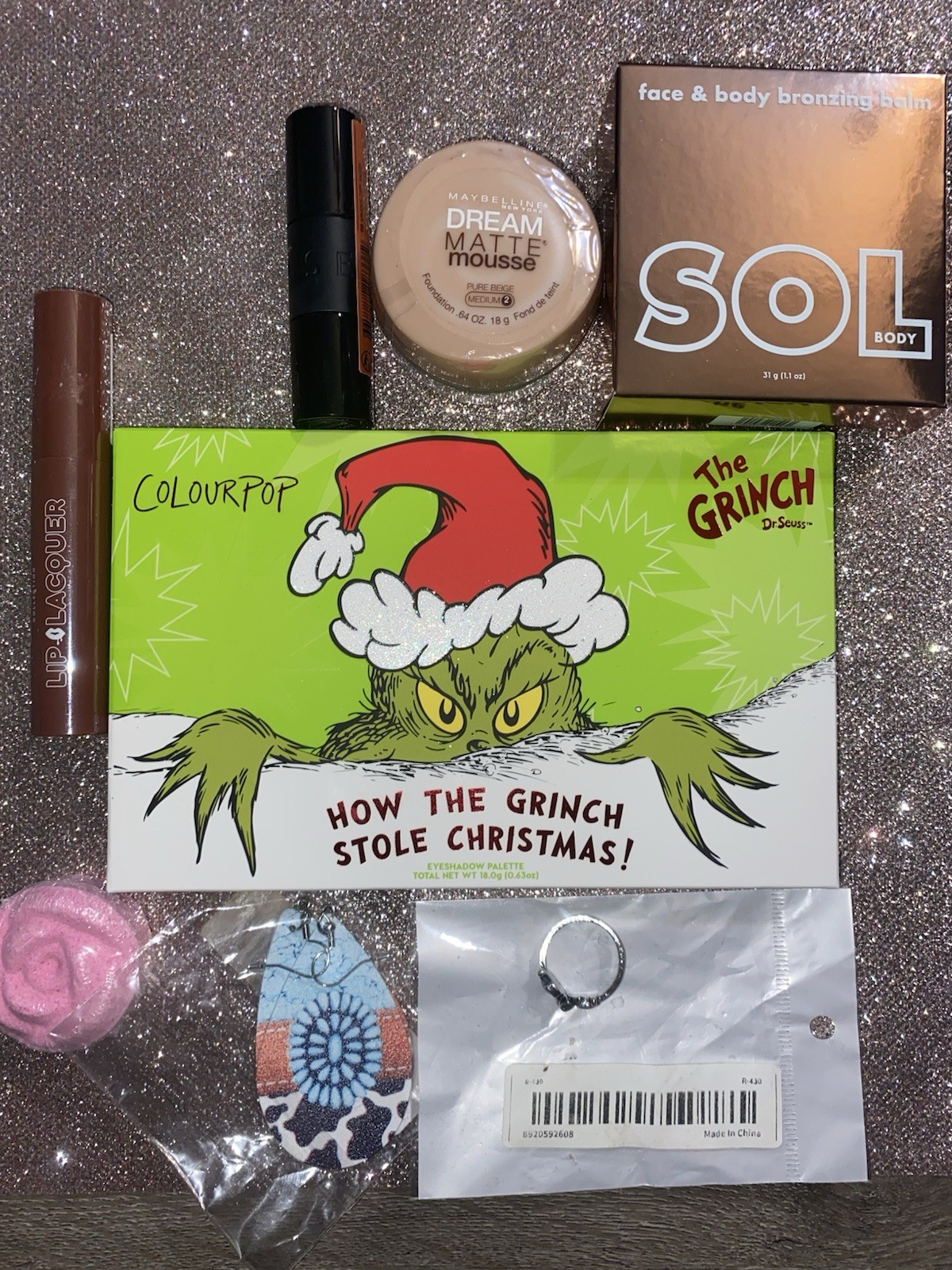 Ulta Beauty, ColourPop, Maybelline, SOL Body, Sephora Full Size Makeup Mixed Lot