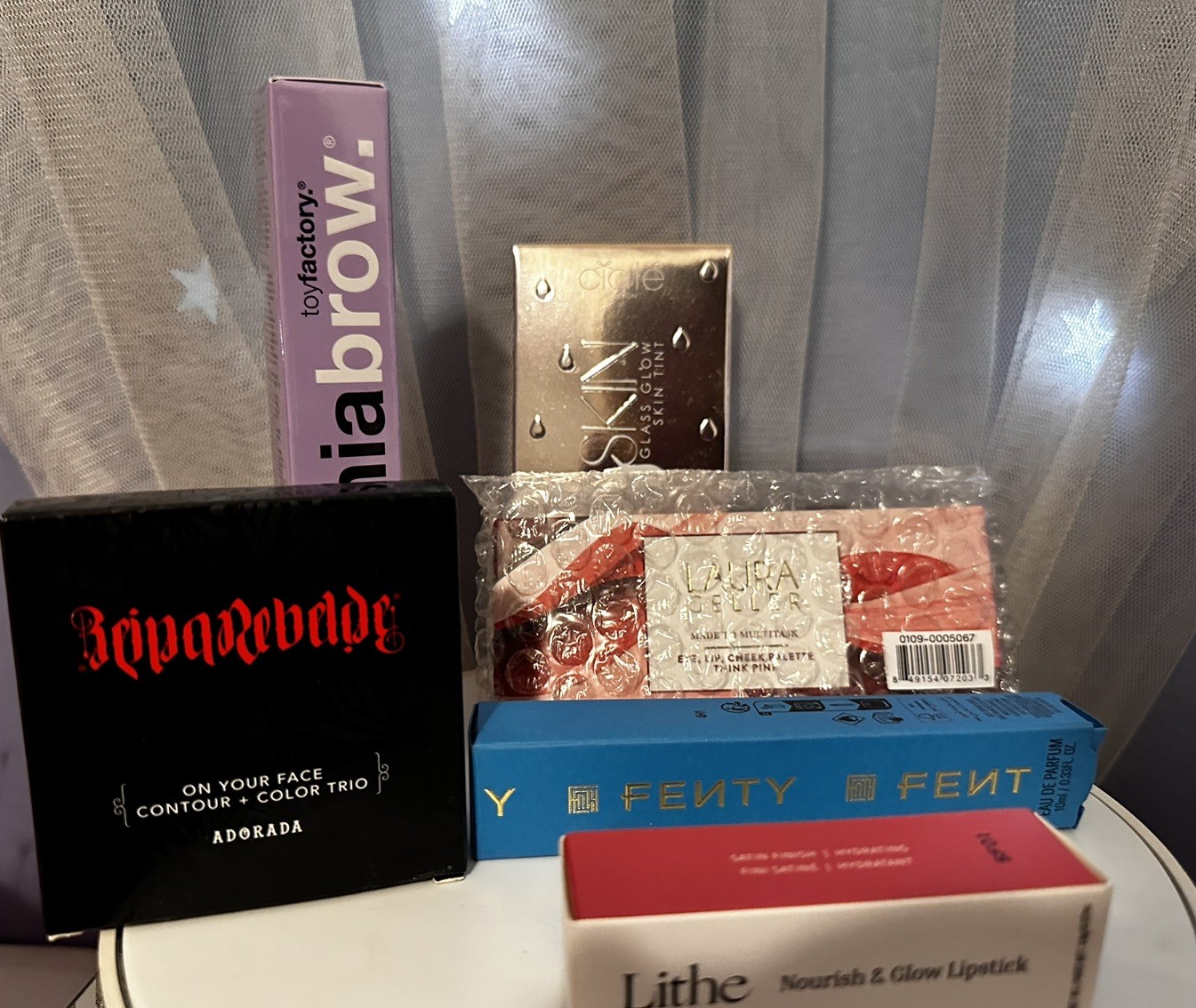 Beauty Bundle Full Size Makeup BoxyCharm IPSY Box Lot Foundation Fenty Perfume