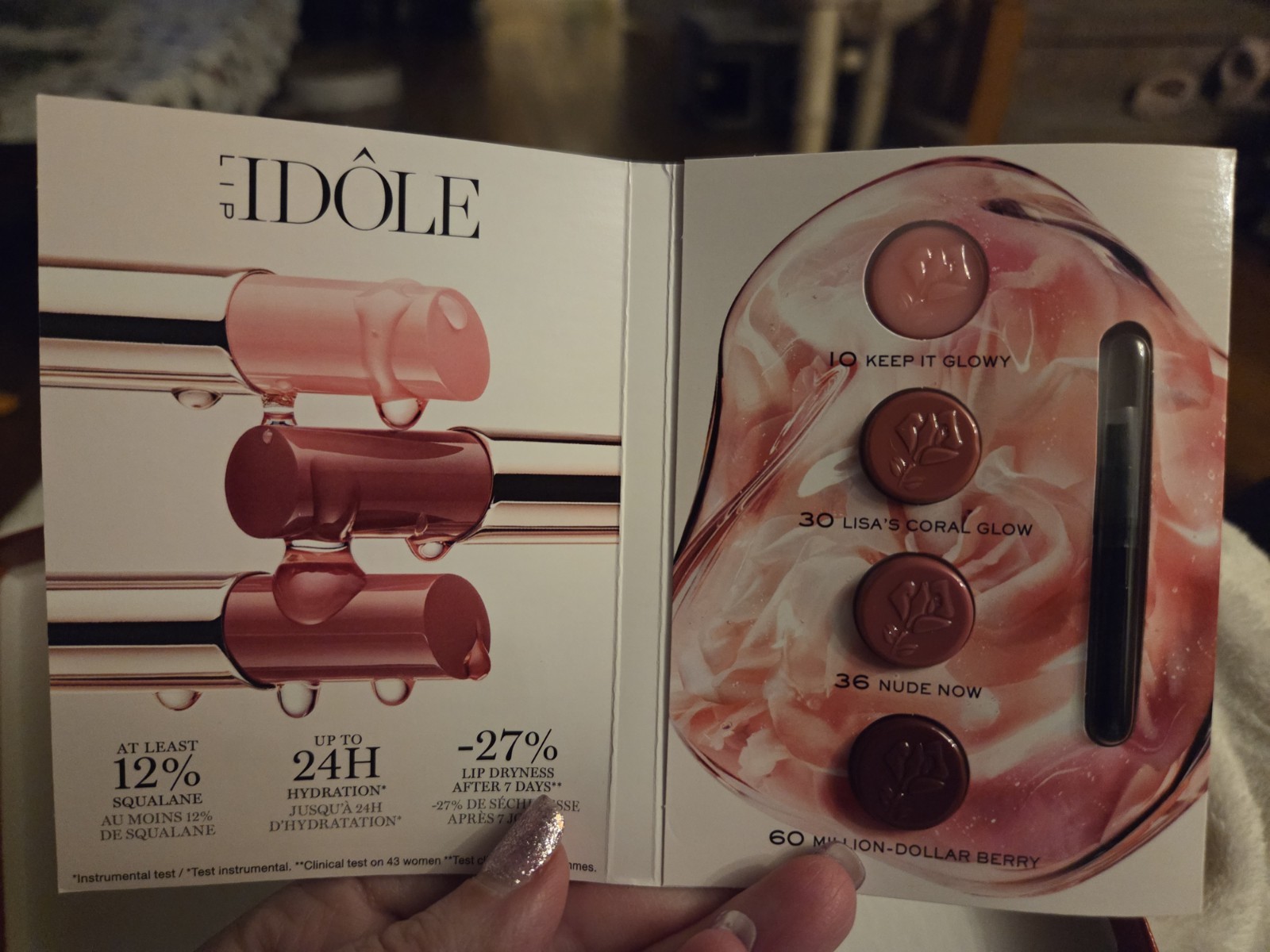 LANCÔME Makeup, Fragrance & Skincare sample items