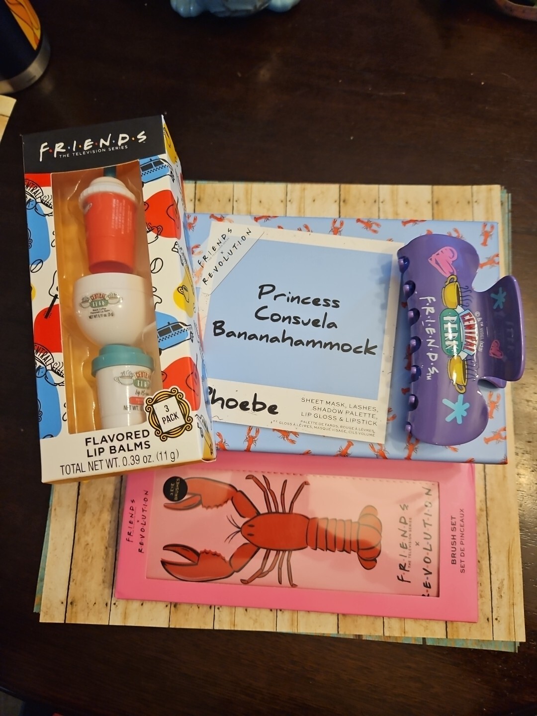 Revolution X Friends TV Show Makeup and Accessories Bundle Limited Edition NWT