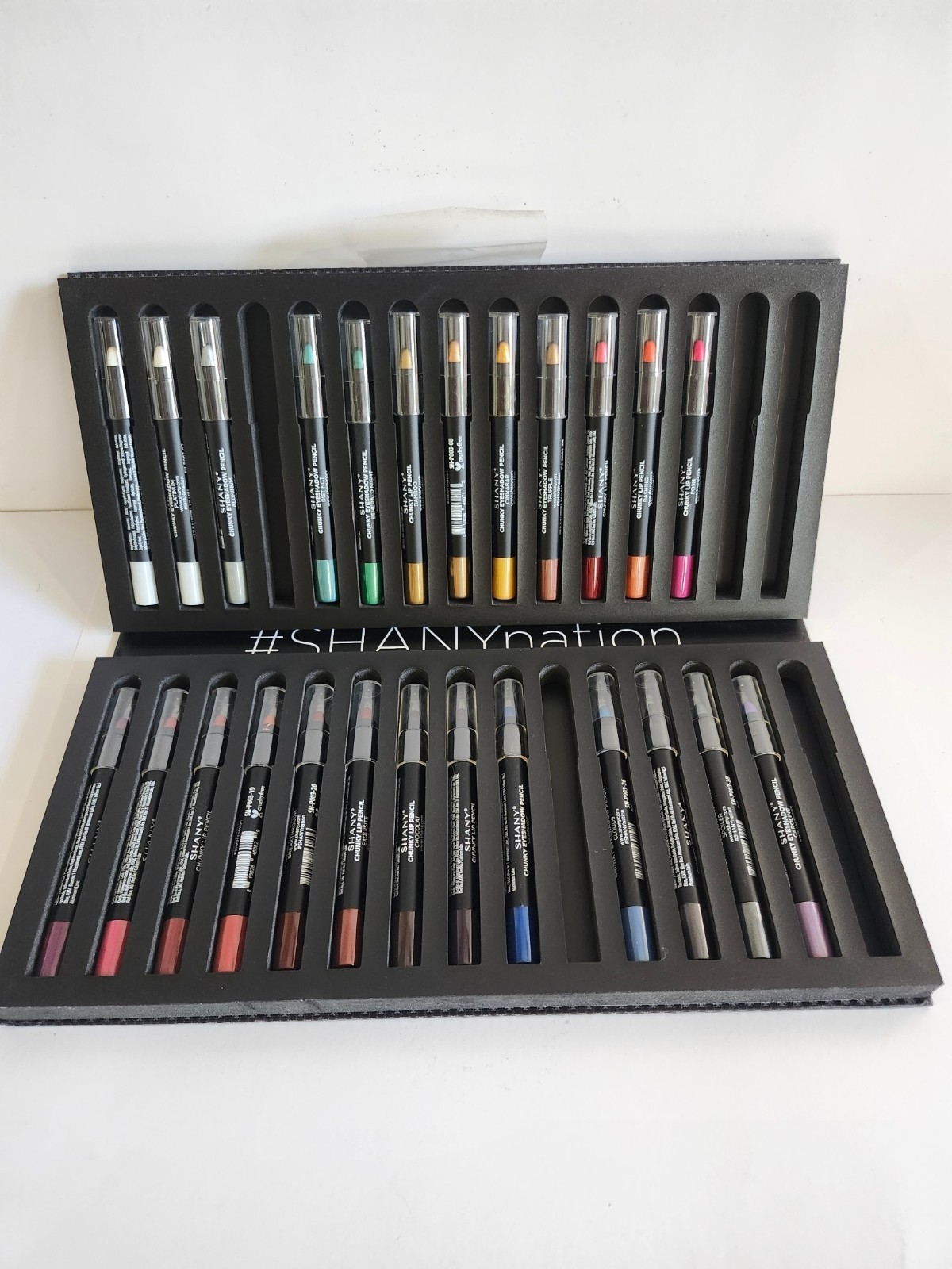 SHANY Cosmetics EYES & LIPS PENCIL SET , 25 piece, Please Read